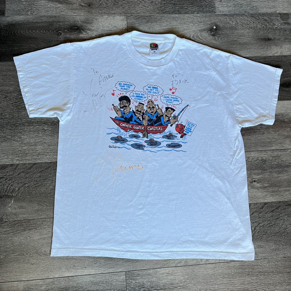 Band Tees × Vintage Vintage 2000 The Cornell Gunter Coasters Signed Logo T Shirt Size US XL / EU 56 / 4 - 1 Thumbnail