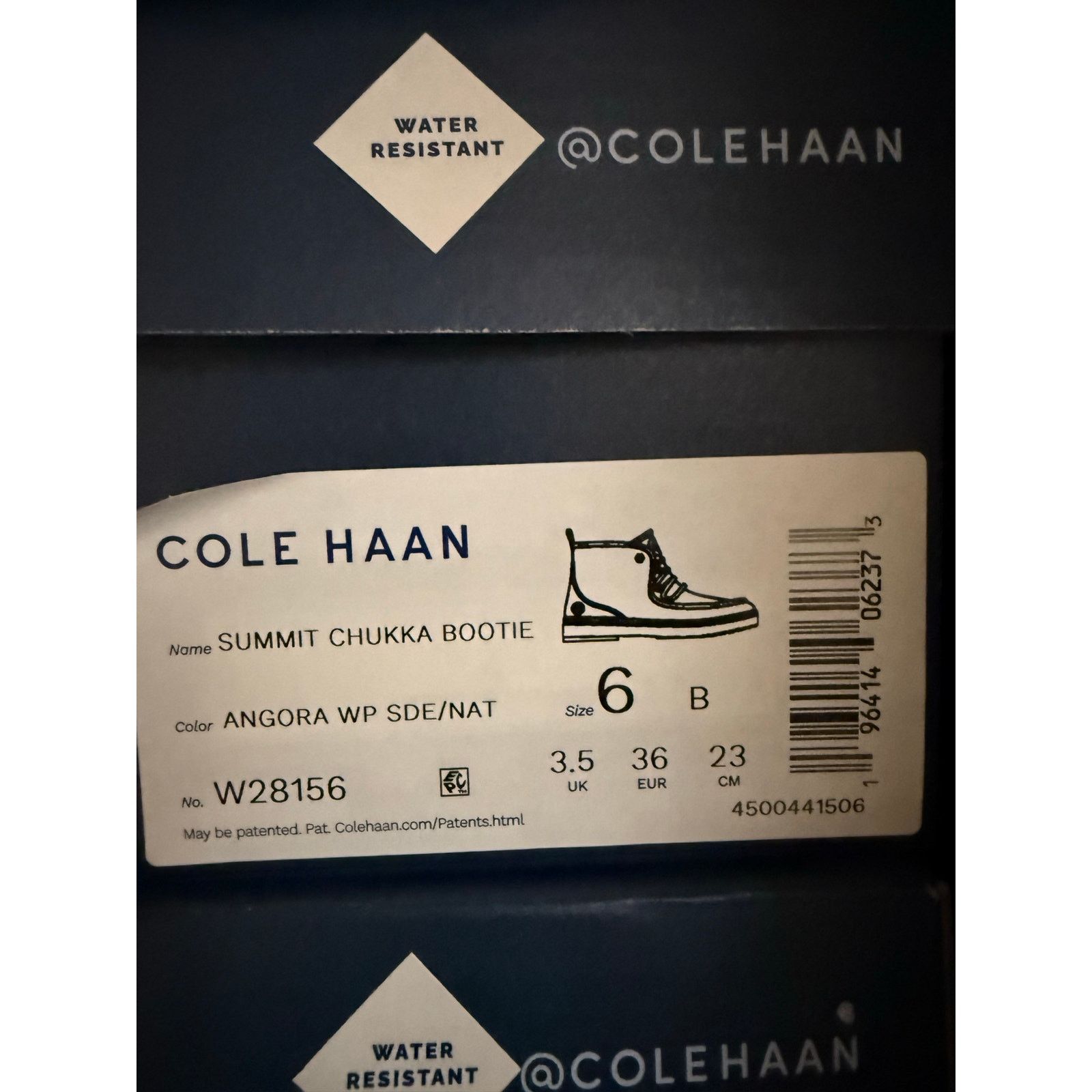 Cole Haan COLE HAAN WOMEN'S 6 ANGORA WP SAND SUMMIT CHUKKA BOOTIE Size US 6 / IT 36 - 7 Thumbnail