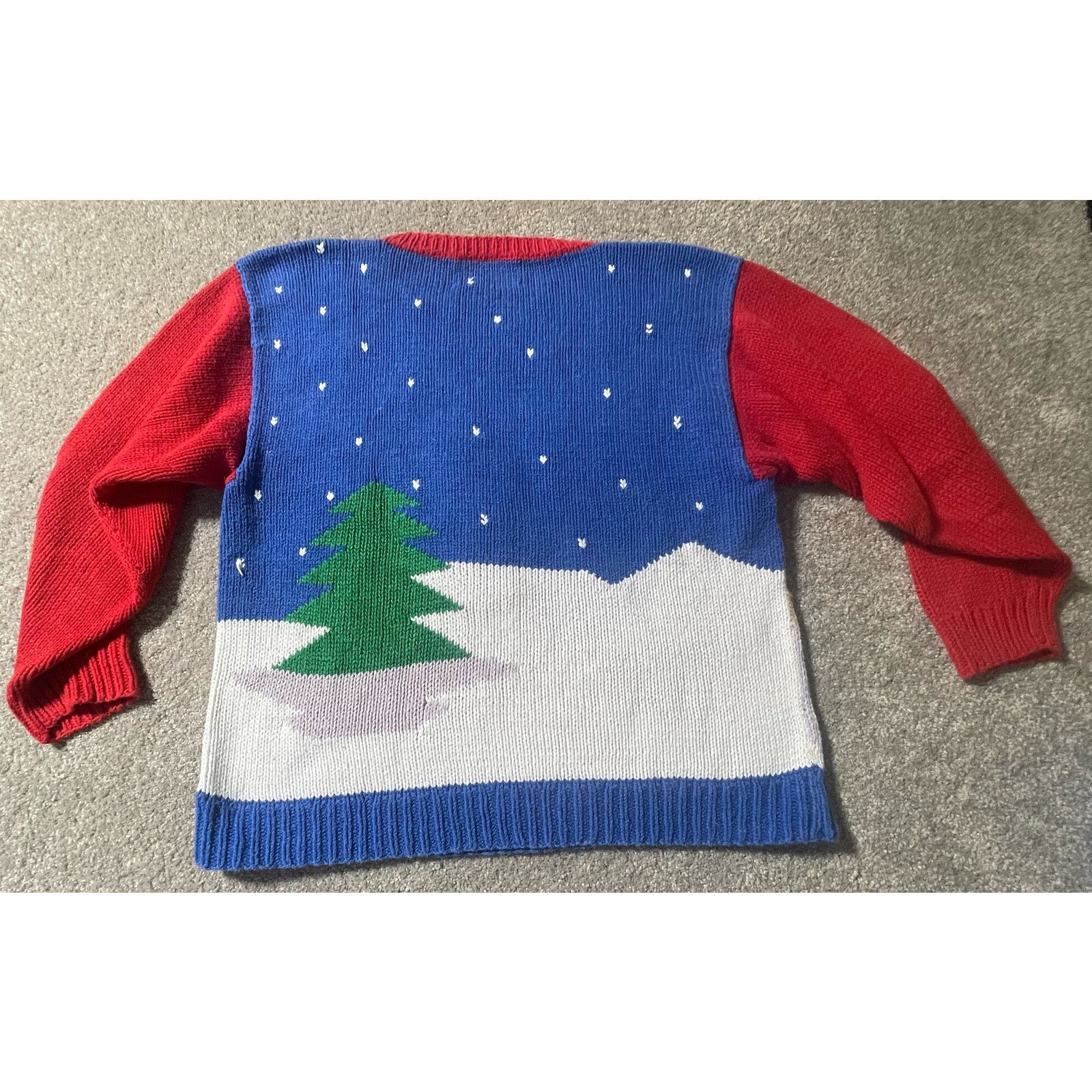 Other Raquel Handmade Ugly Sweater Womens M Christmas Grannycore Size M / US 6-8 / IT 42-44 - 2 Thumbnail