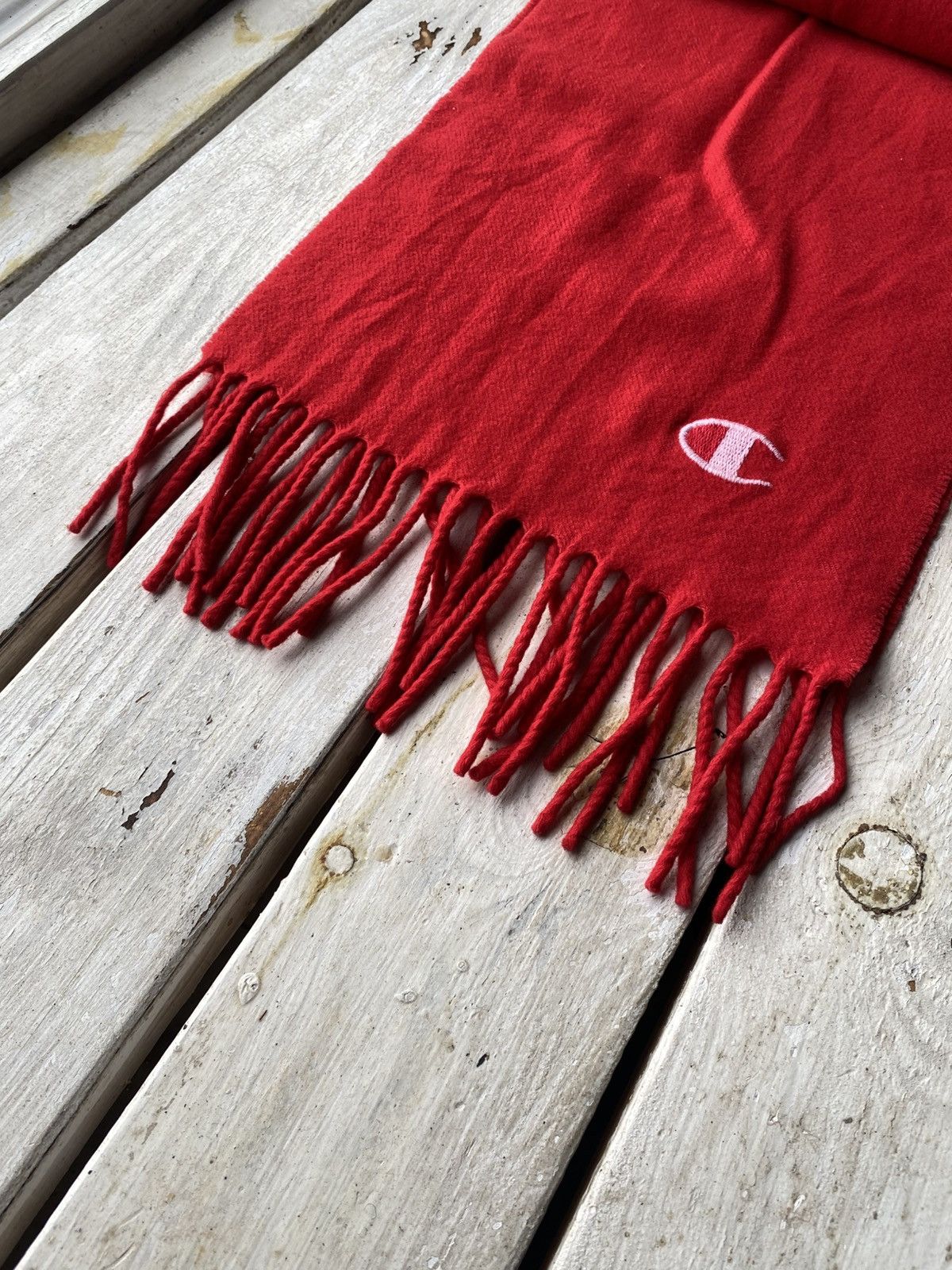 Champion × Vintage Vintage 90s Champion Scarf Size ONE SIZE - 4 Thumbnail