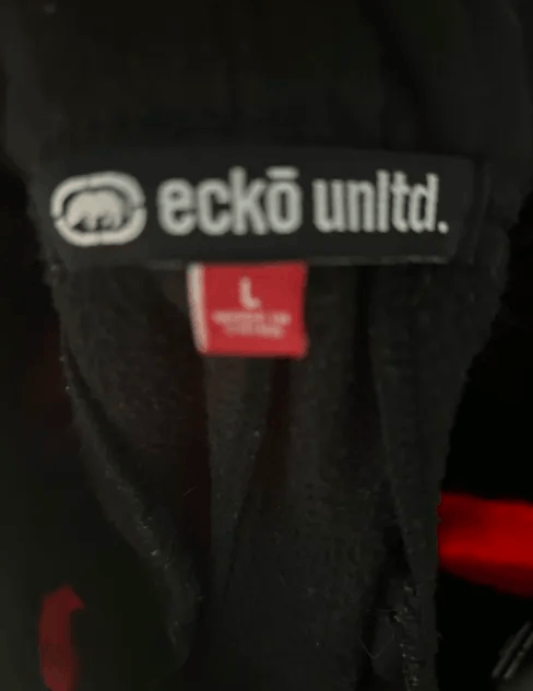 Ecko Unltd. Ecko Unltd. Men's Black and Red Joggers-tracksuits Size US 36 / EU 52 - 6 Thumbnail