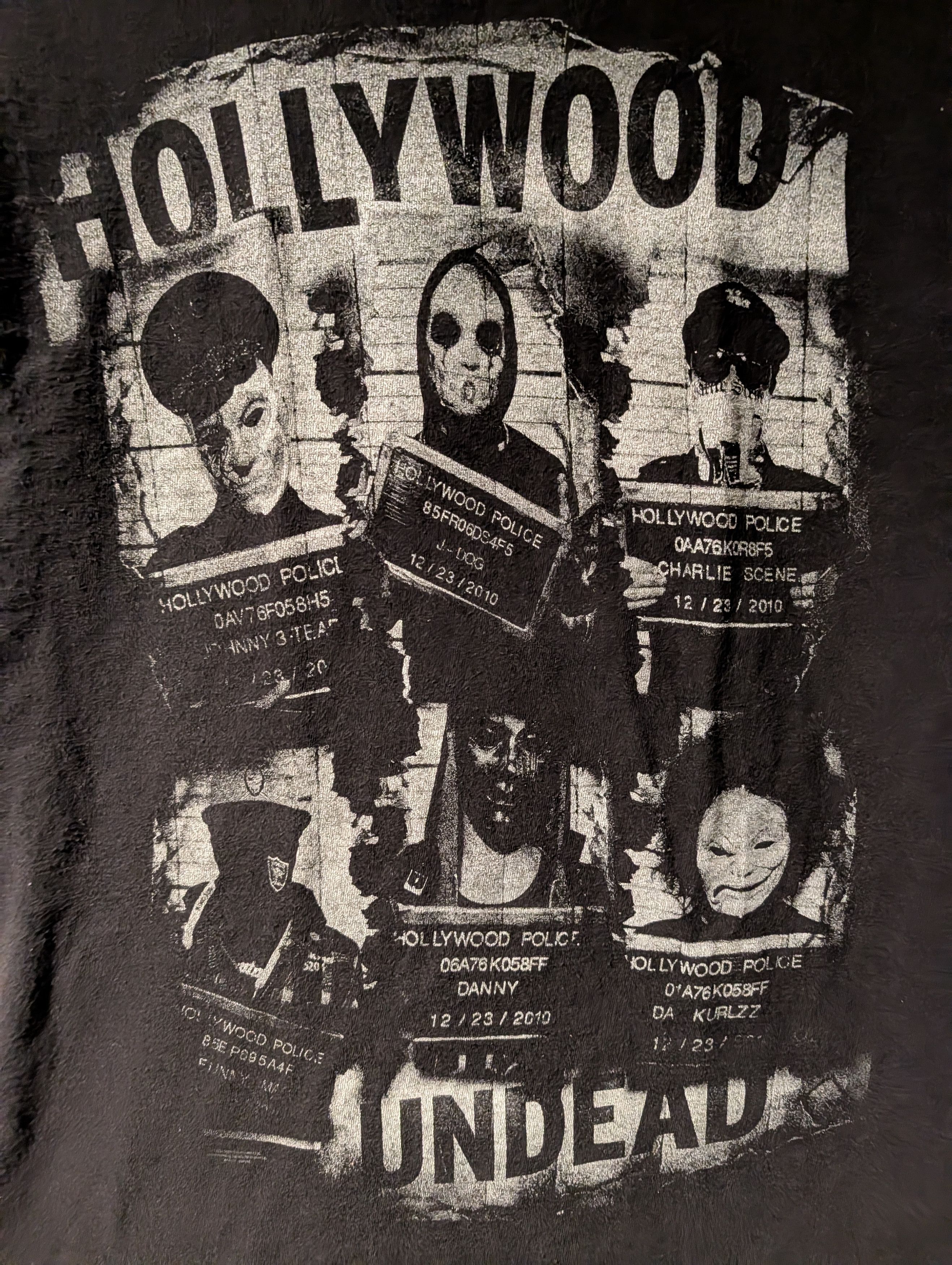 Hot Topic Vintage 2011 Hollywood Undead American Tragedy Music T-Shirt Size US S / EU 44-46 / 1 - 2 Thumbnail