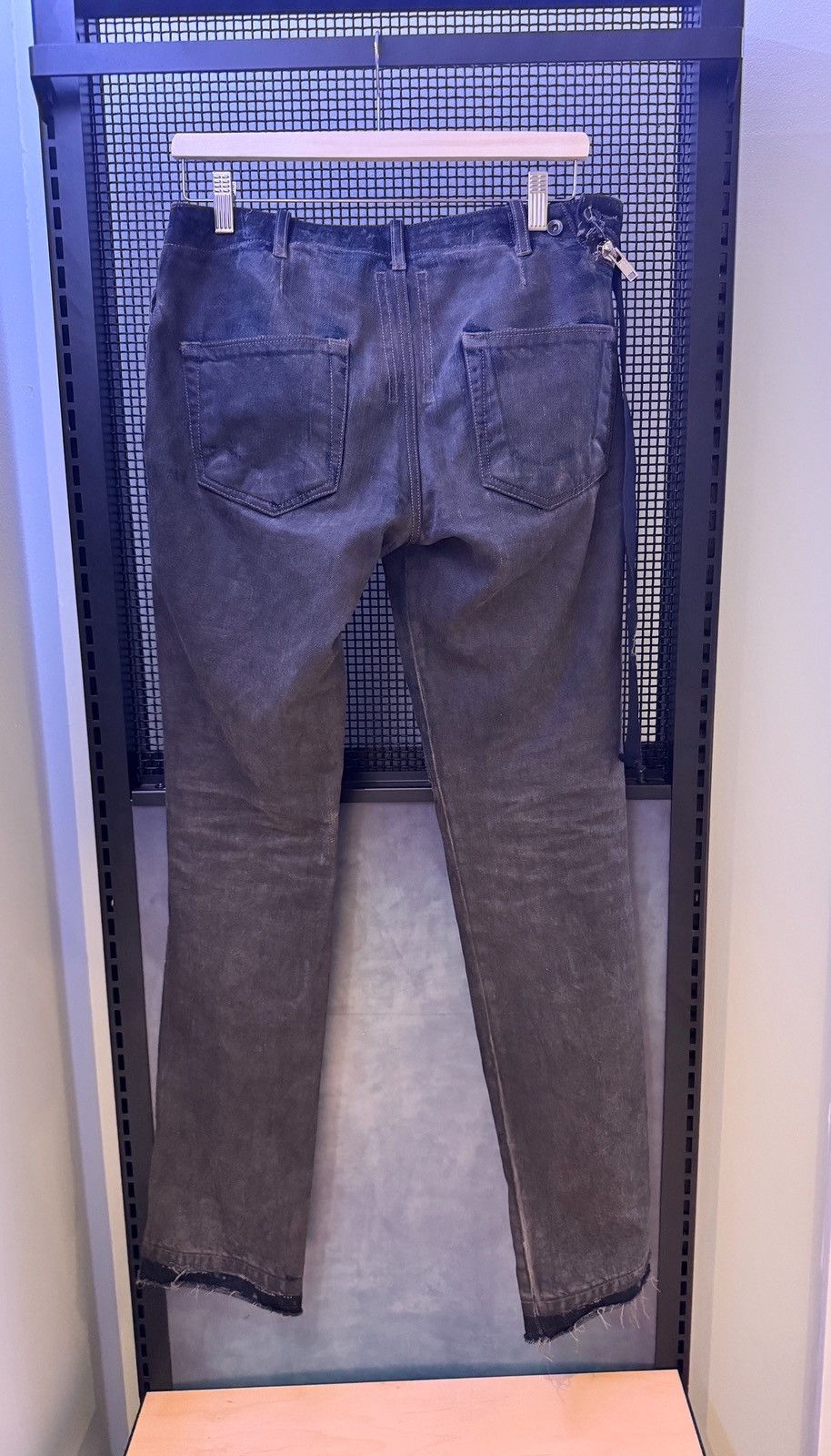 Rick Owens Rick Owens SS09 Hog Wash Air Cut Jeans Size US 31 - 2 Thumbnail