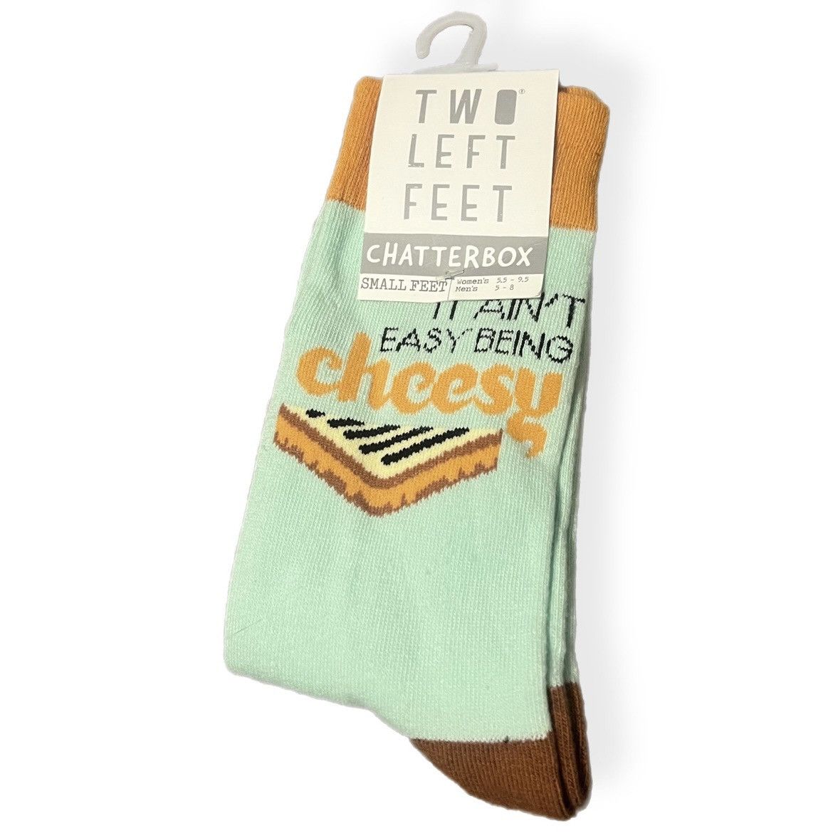 Other New ‘It Ain’t Easy Being Cheesy’ Adult Crew Socks Size ONE SIZE - 2 Thumbnail