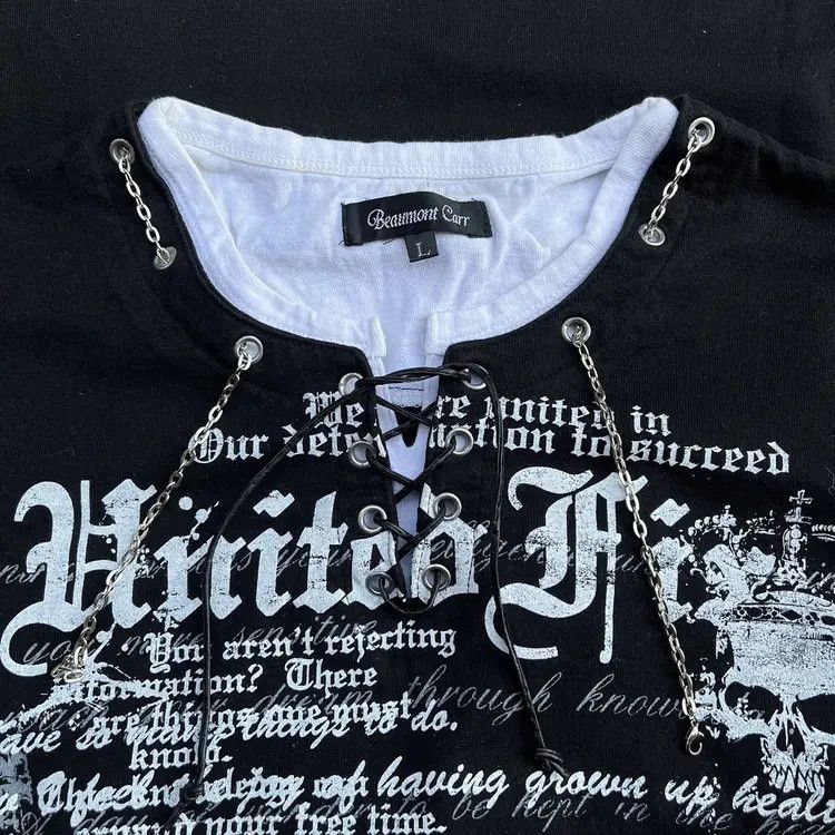 KMRii Y2K Beaumont Carr Poem Punk Ifsixwasnine Long Sleeve Size US L / EU 52-54 / 3 - 5 Thumbnail