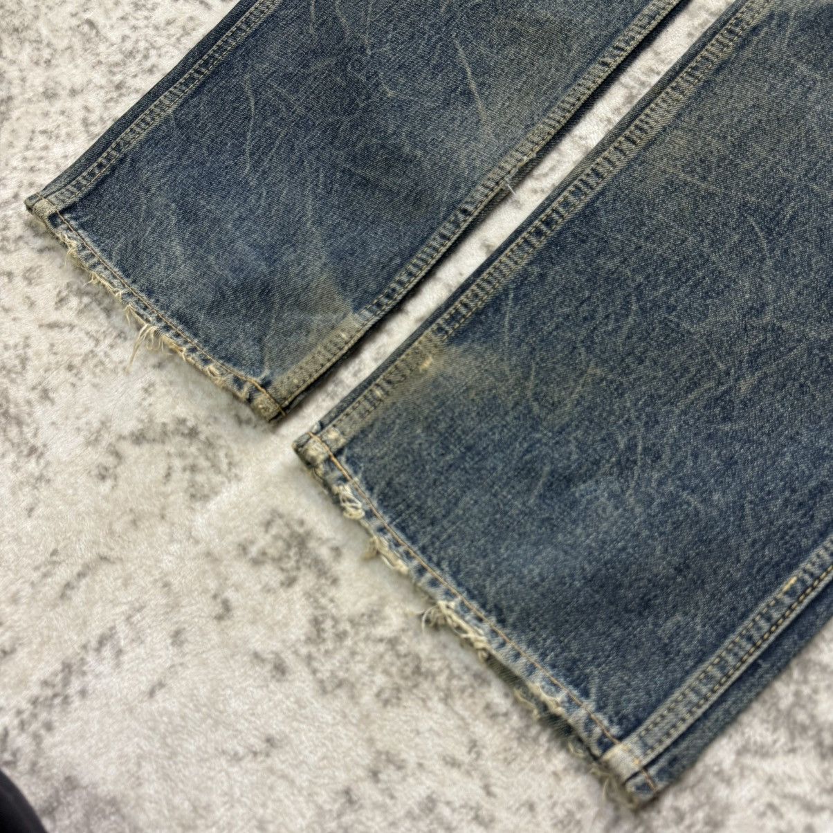 Kapital 2000s Antgauge Japan Reconstructed Pinstripe Panel Denim Size US 33 - 14 Thumbnail