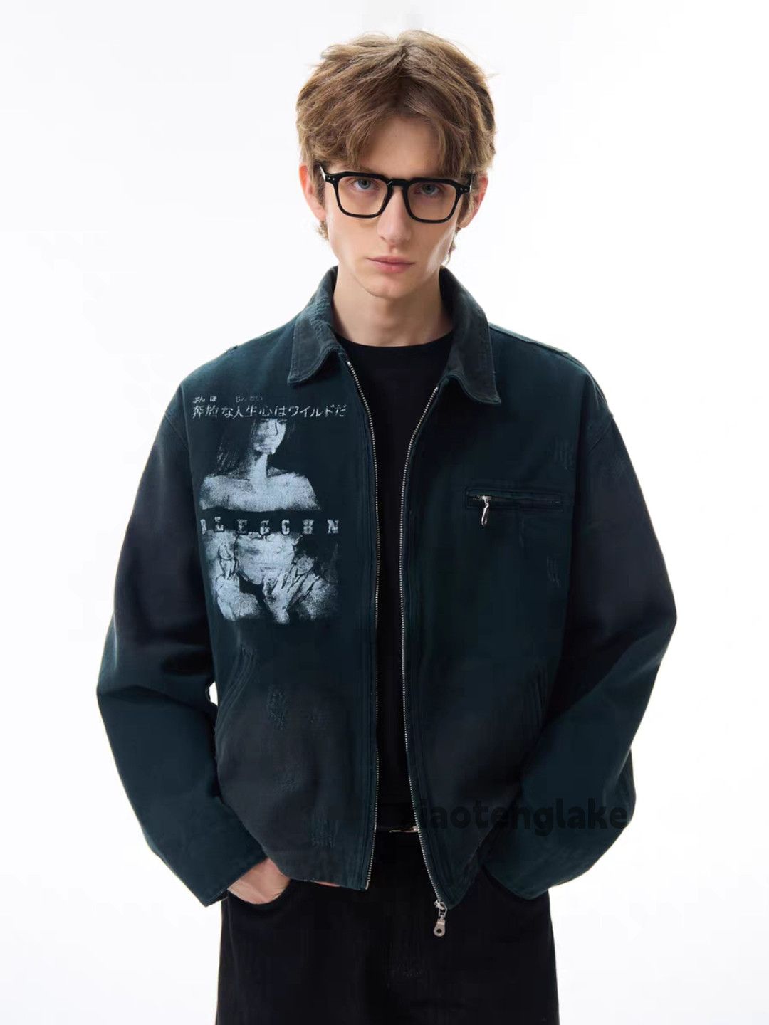 Vintage Utility loose baggy skate hiphop workwear hiphop jacket Size US L / EU 52-54 / 3 - 2 Thumbnail