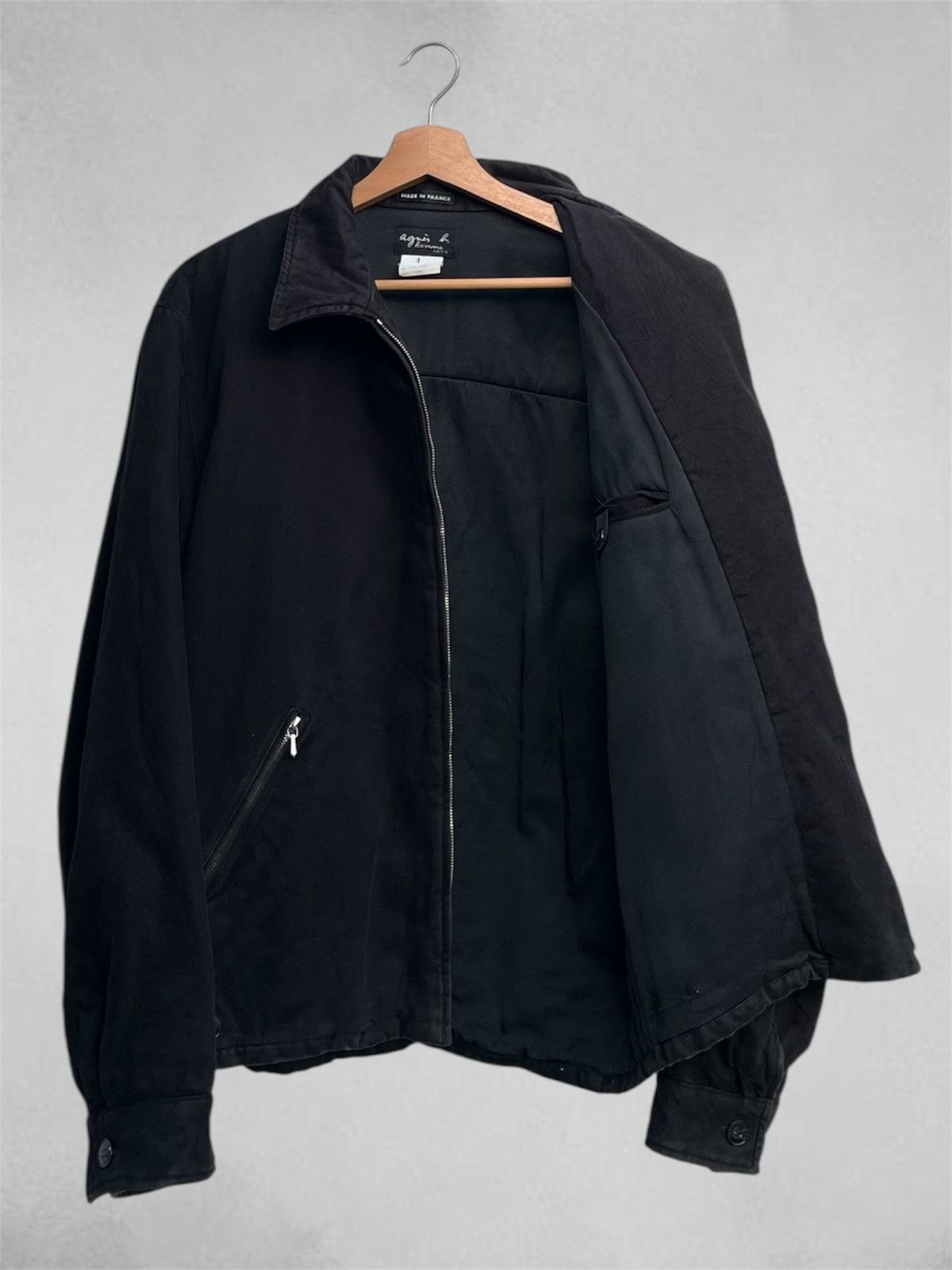 agnes b. 90s Agnes B. Homme Cotton Swing Jacket Made in France