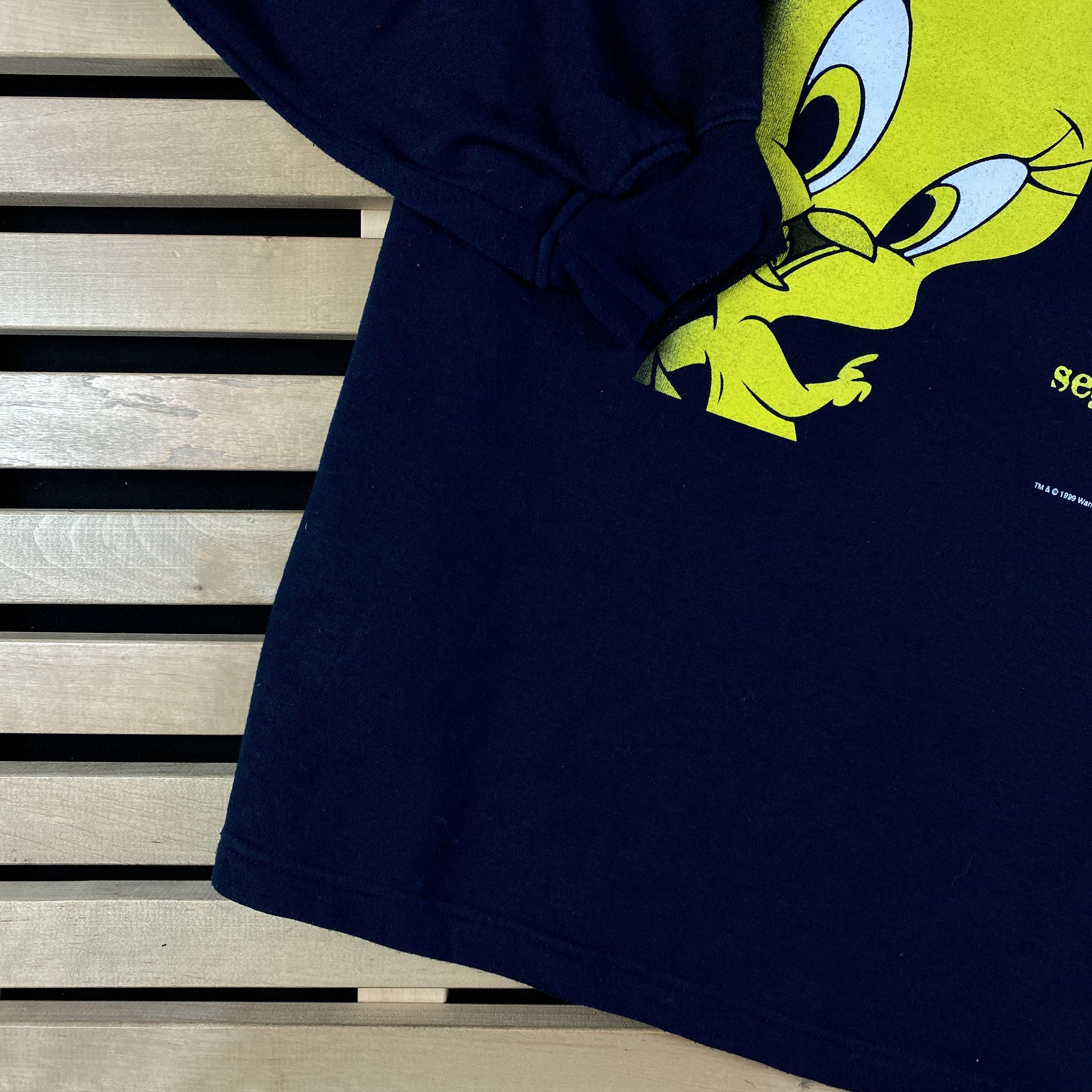 Vintage × Warner Bros Vintage Sweatshirts Warner Bross Tweety Pie 1999 Size XL Size US XL / EU 56 / 4 - 3 Thumbnail