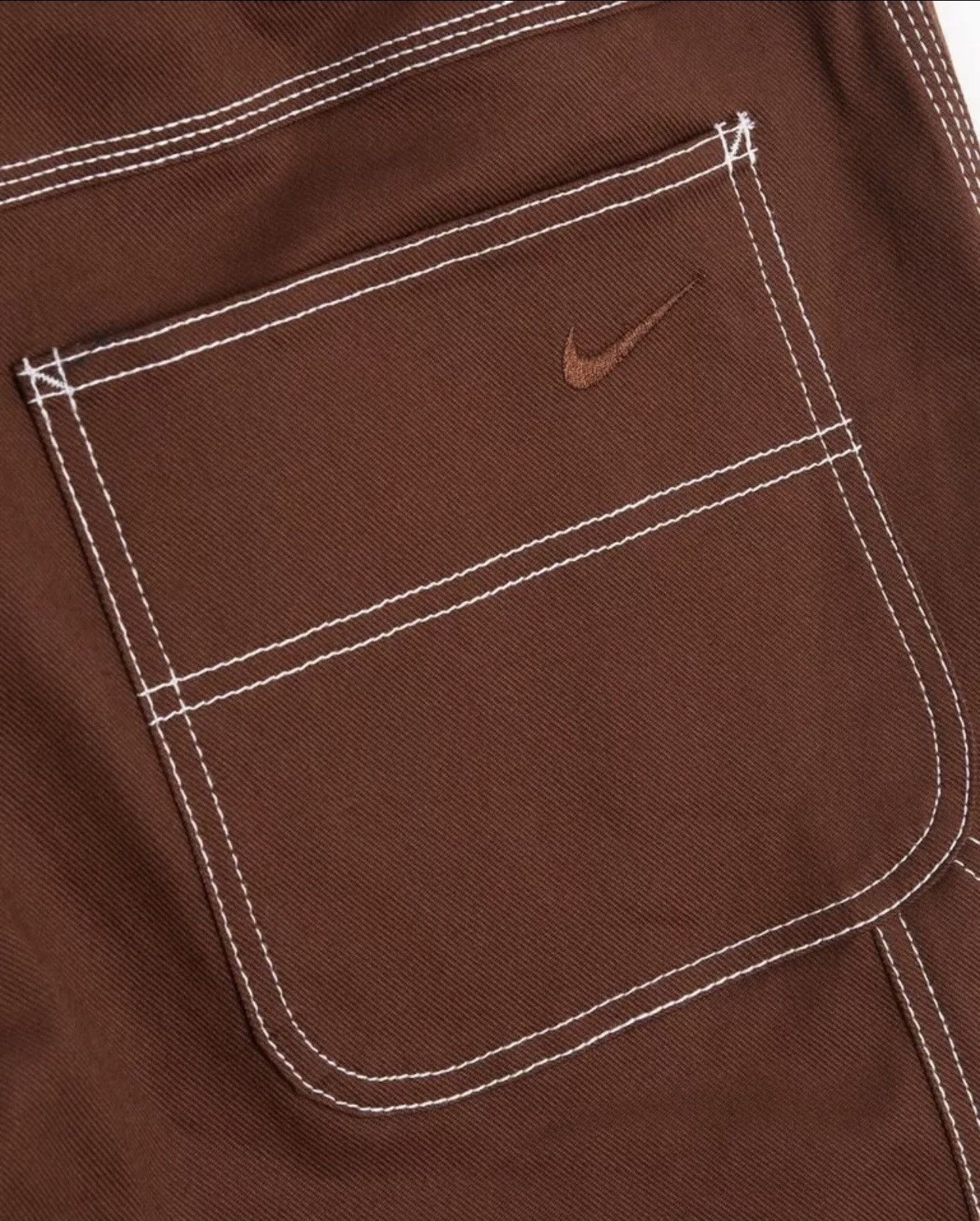 Nike Nike Life Straight Leg Carpenter Pants Cacao Wow Brown Size US 30 / EU 46 - 4 Thumbnail