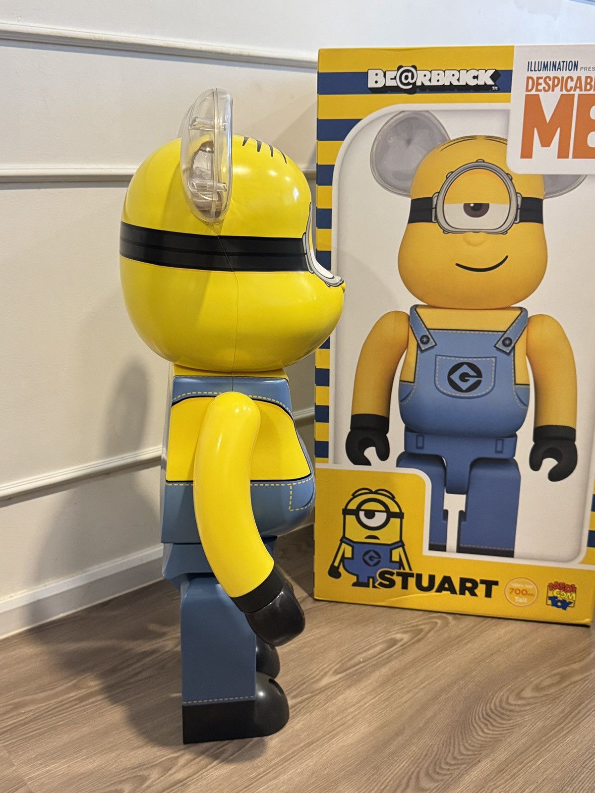 Other Bearbrick x Dispicable Me 3 Stuart 1000% Size ONE SIZE - 4 Thumbnail