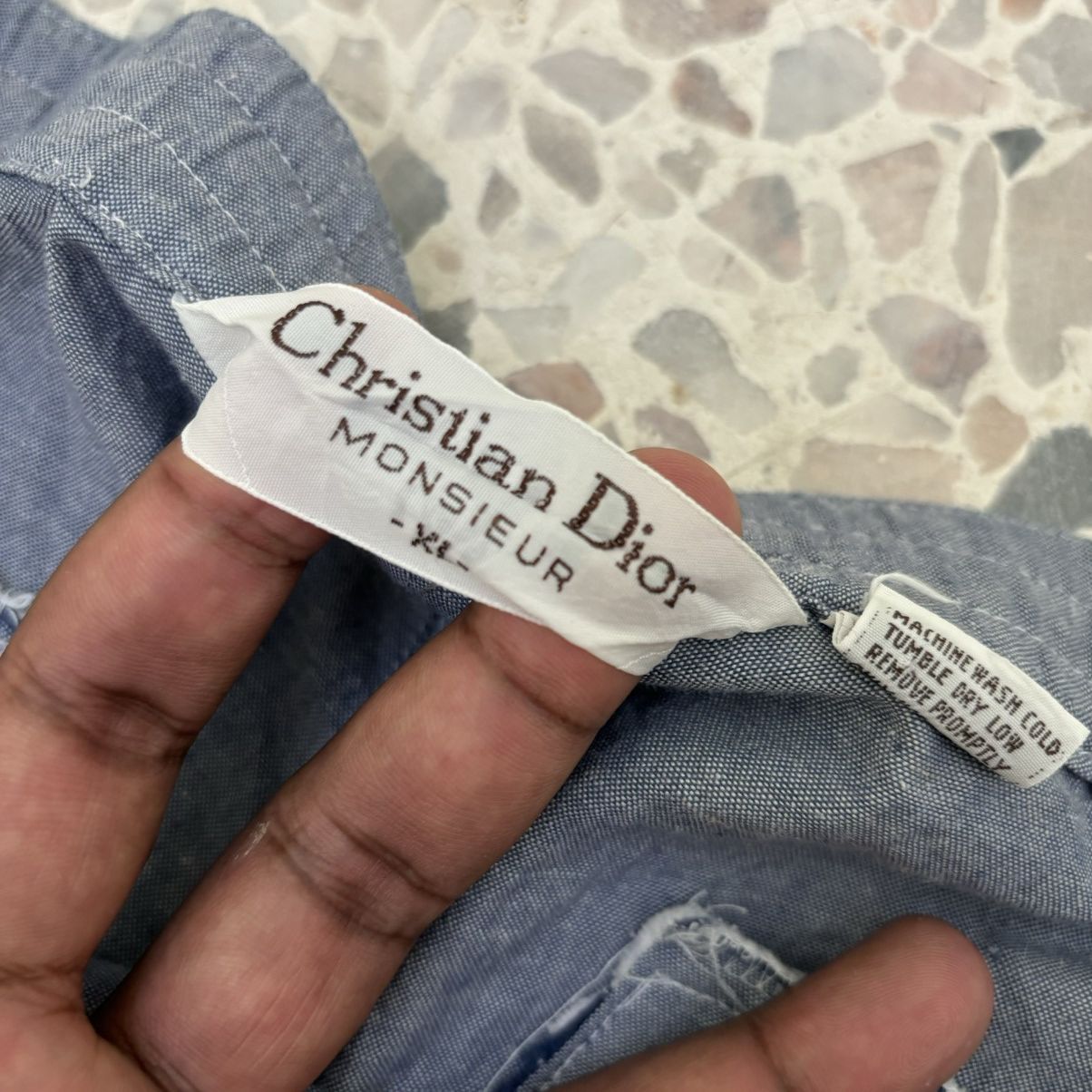 Christian Dior Monsieur × Dior × Vintage Vintage Christian Dior Formal Pants XL Size US 38 / EU 54 - 6 Thumbnail