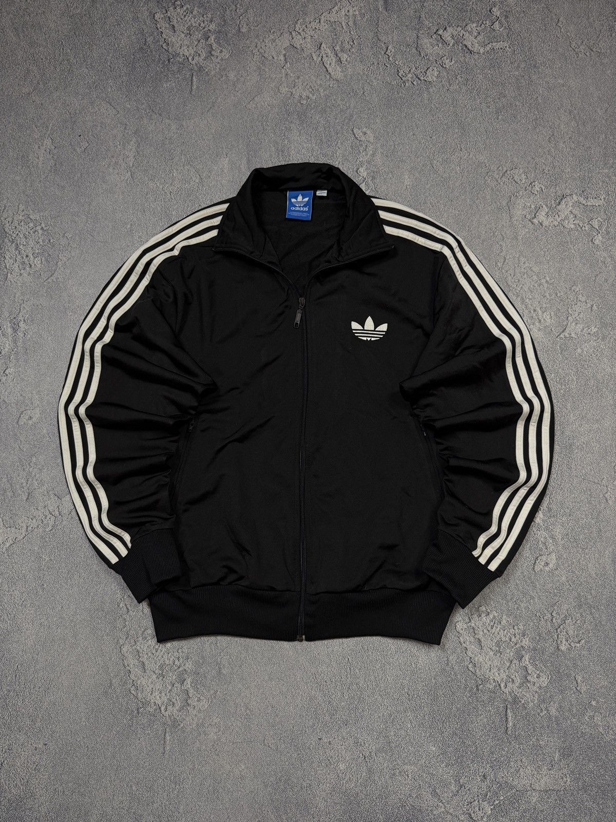 Adidas Vintage Adidas Track Zipper Sweatshirt Y2K Rare Size US L / EU 52-54 / 3 - 1 Thumbnail
