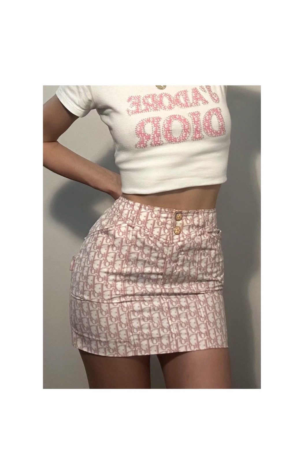 Vintage DIOR mini rock 2000er Size 27" / US 4 / IT 40 - 7 Thumbnail