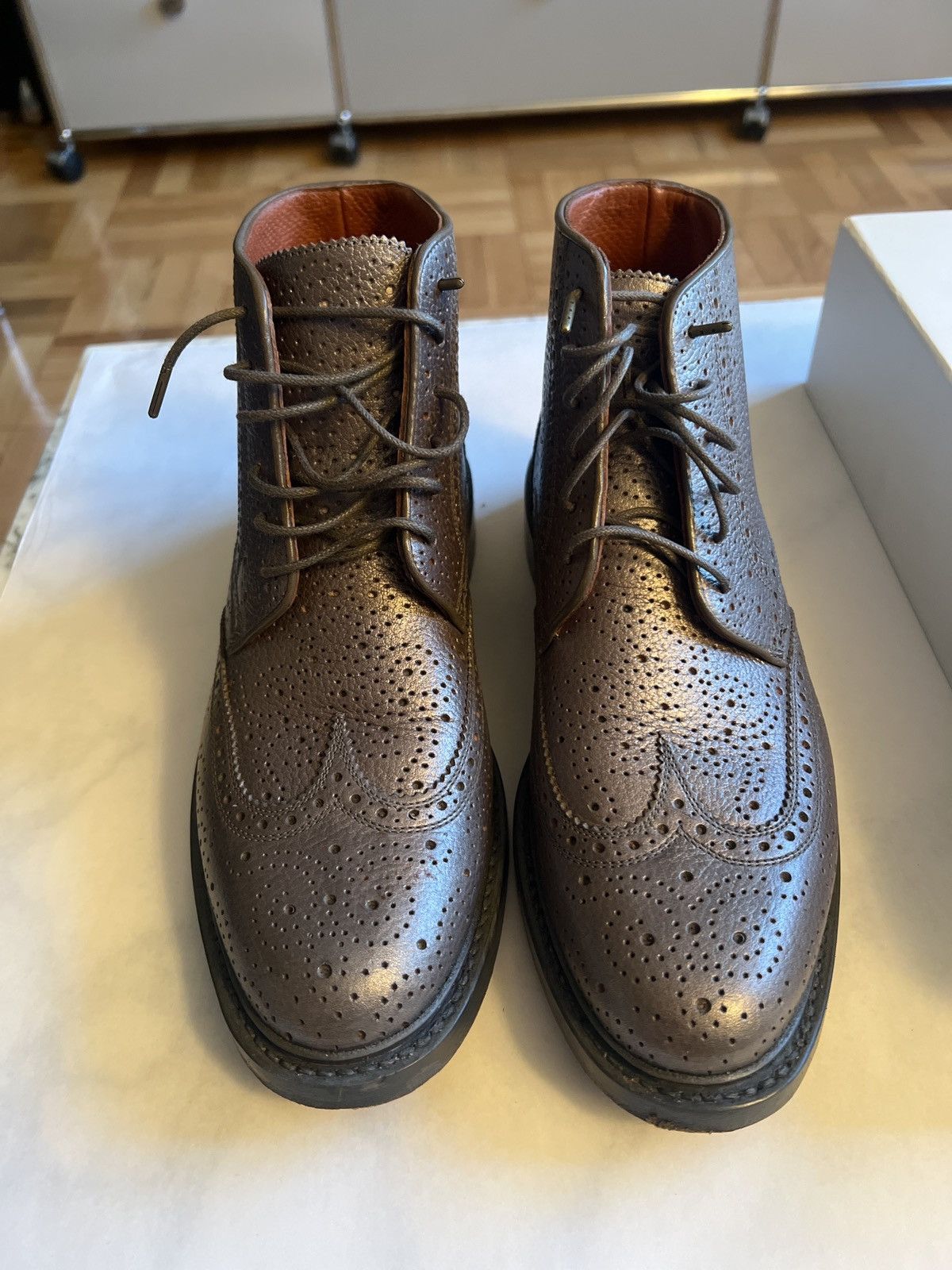 Duckie Brown Florsheim by Duckie Brown Welder Boot in Silver Size US 8 / IT 38 - 1 Thumbnail
