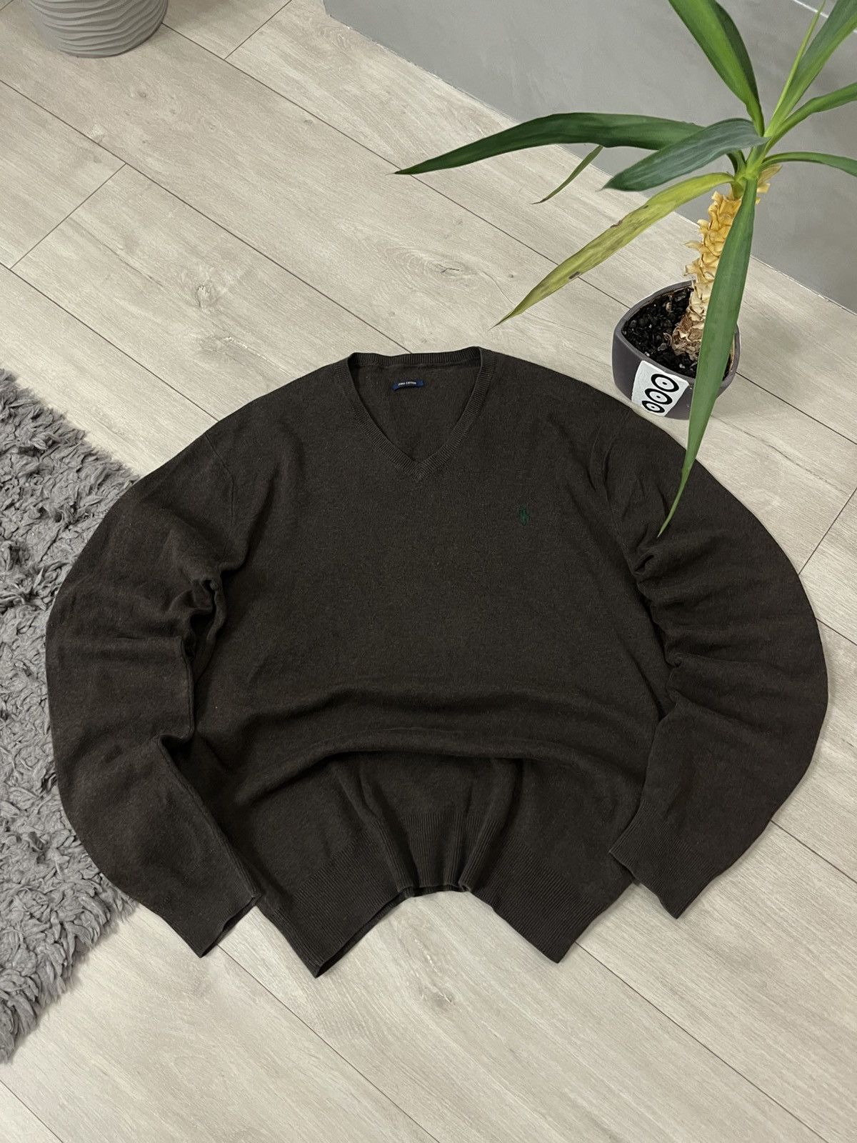 Polo Ralph Lauren 🔥90’s Ralph Lauren Polo Cable Knit Sweater Y2K Jumper Boxy Size US M / EU 48-50 / 2 - 6 Thumbnail