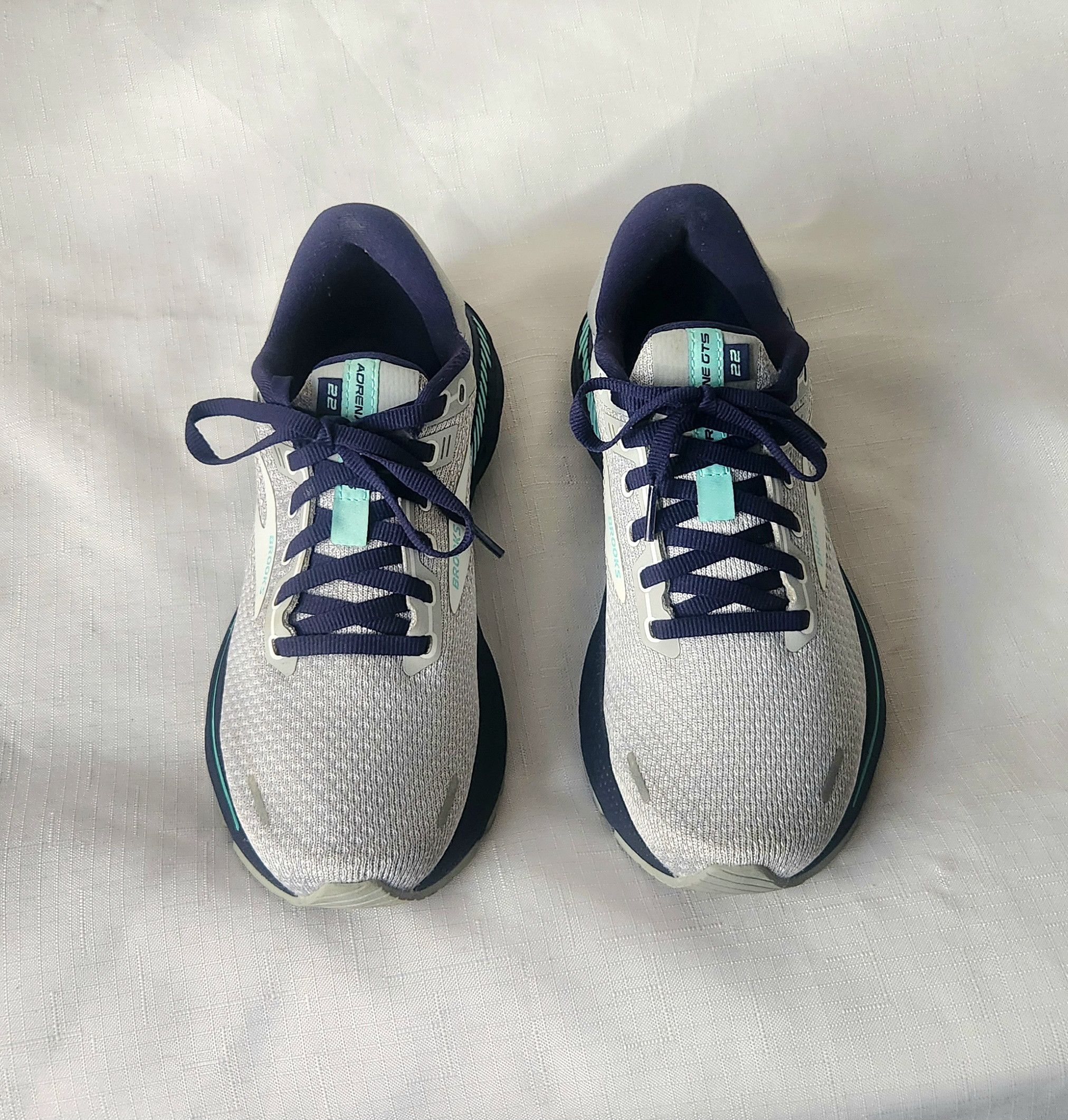 Saucony Brooks Adrenaline GTS 22 Low Grey/Peacoat Women's Size 8 Size US 8 / IT 38 - 5 Thumbnail