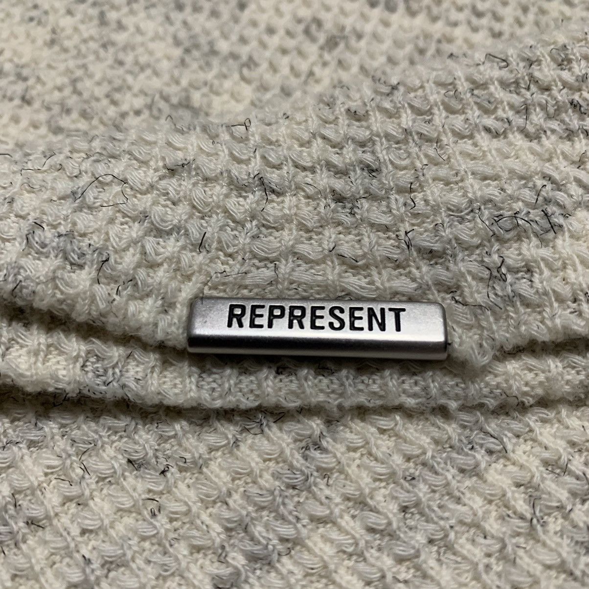 Represent Clo. Represent Small Waffle Vintage White Tee Size US S / EU 44-46 / 1 - 5 Thumbnail
