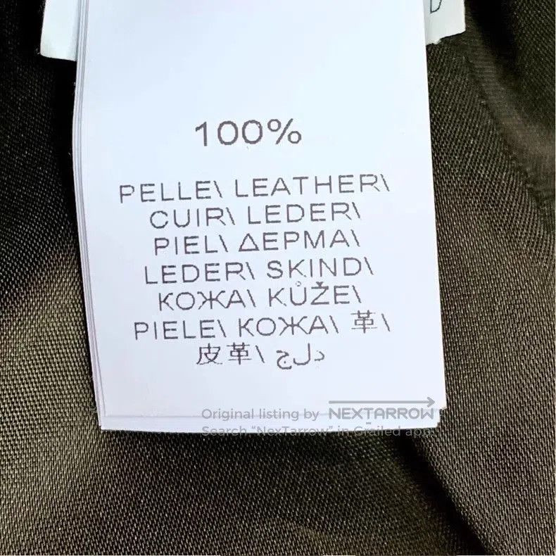 Brunello Cucinelli Brunello Cucinelli Brown Leather Casual Pants. Size US 36 / EU 52 - 7 Thumbnail