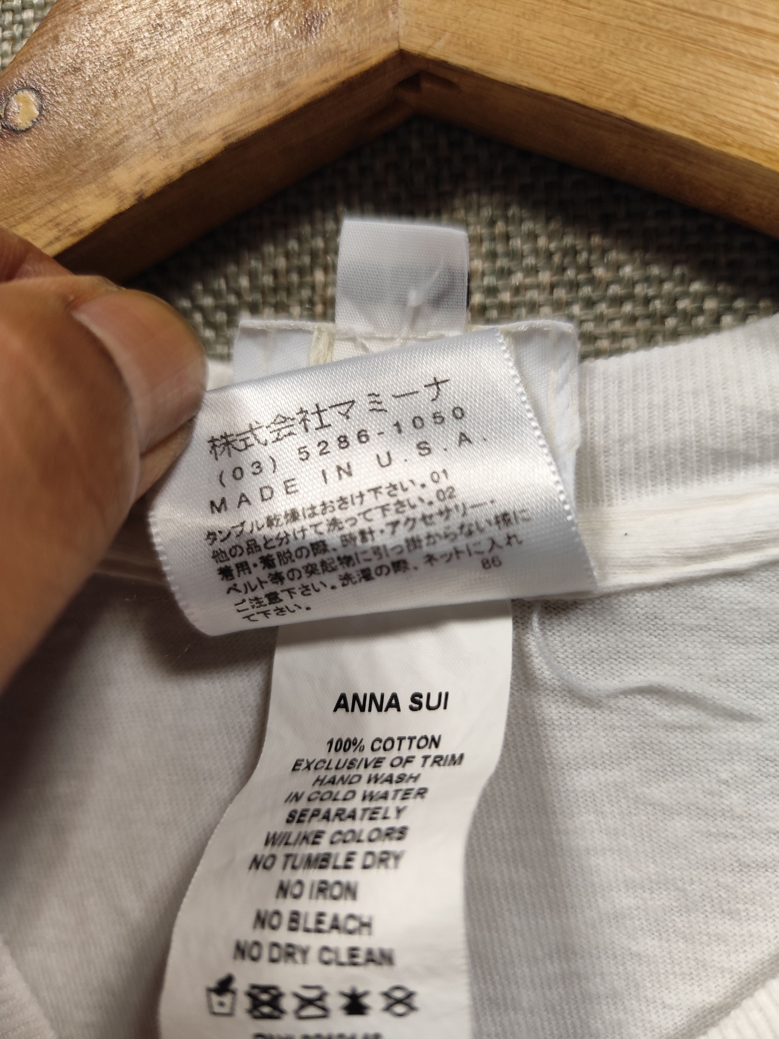 Anna Sui T shirt anna sui made in usa Size S / US 4 / IT 40 - 6 Thumbnail