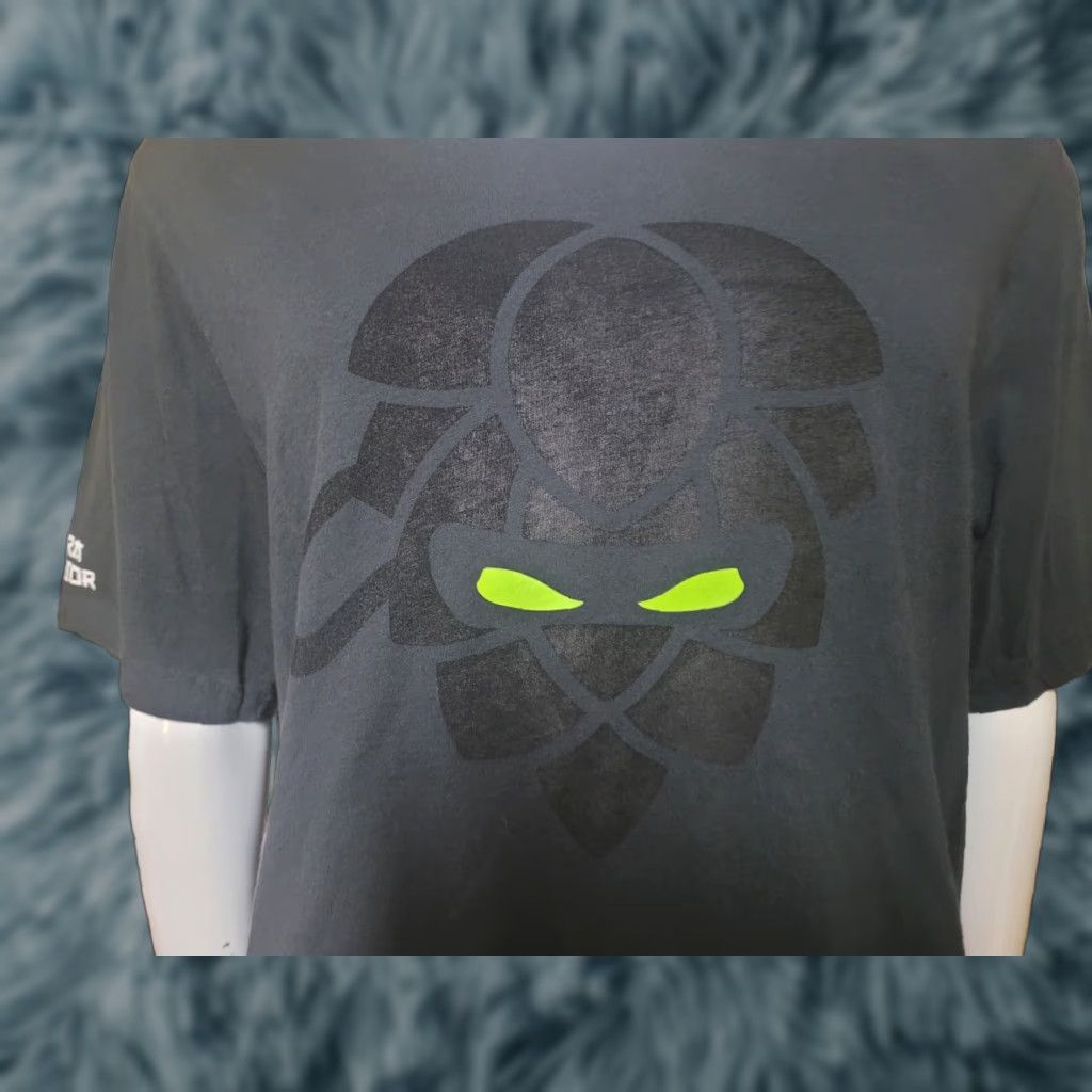 CO Railtown Brewing Co Caledonia MI Citra Warrior Beer T Shirt 2XL Black Short Sleeve Crew Neck Graphic Tee Mens Size US XXL / EU 58 / 5 - 1 Thumbnail