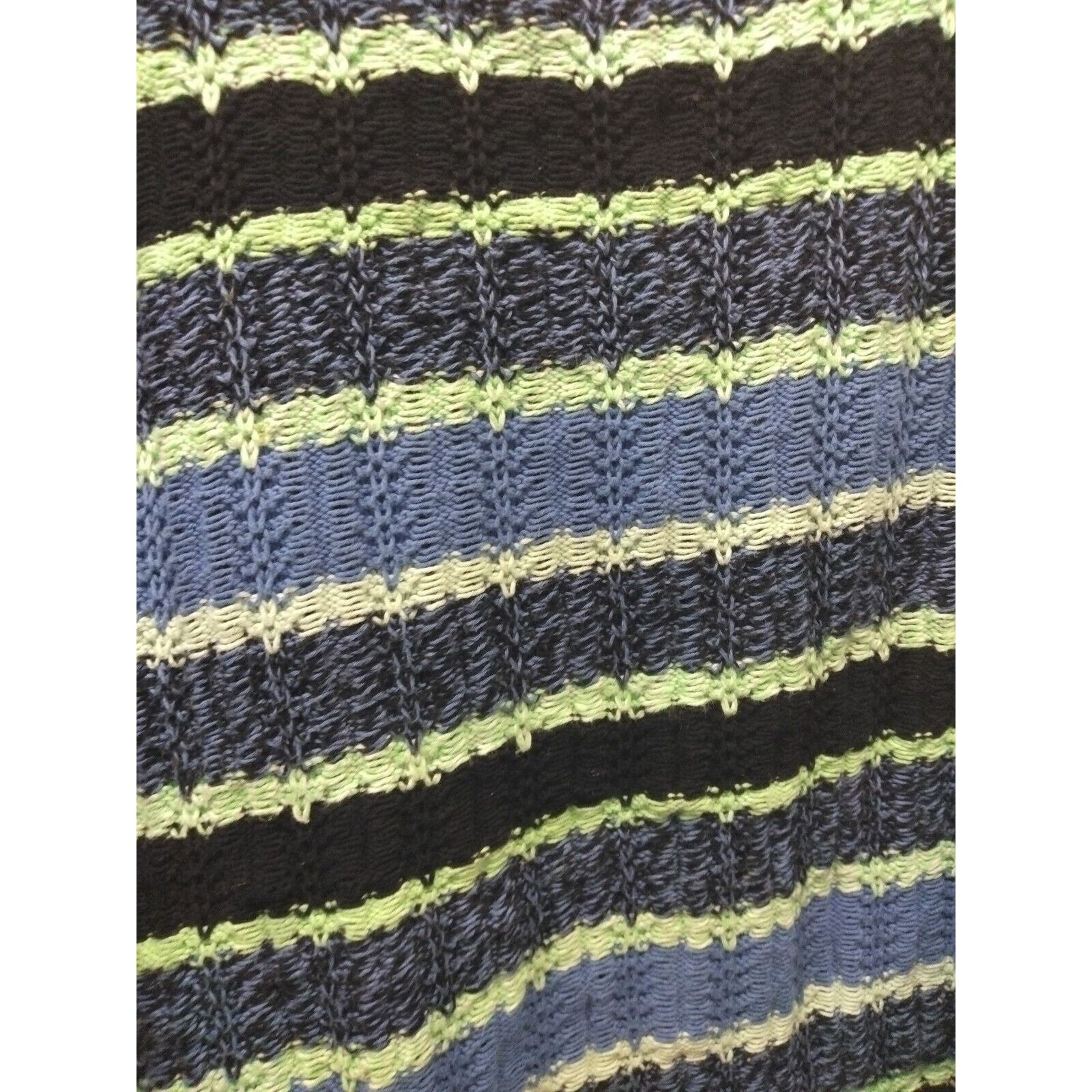 Other Talbots blue and green striped sweater Size XL 100 Cotton Size XL / US 12-14 / IT 48-50 - 2 Thumbnail