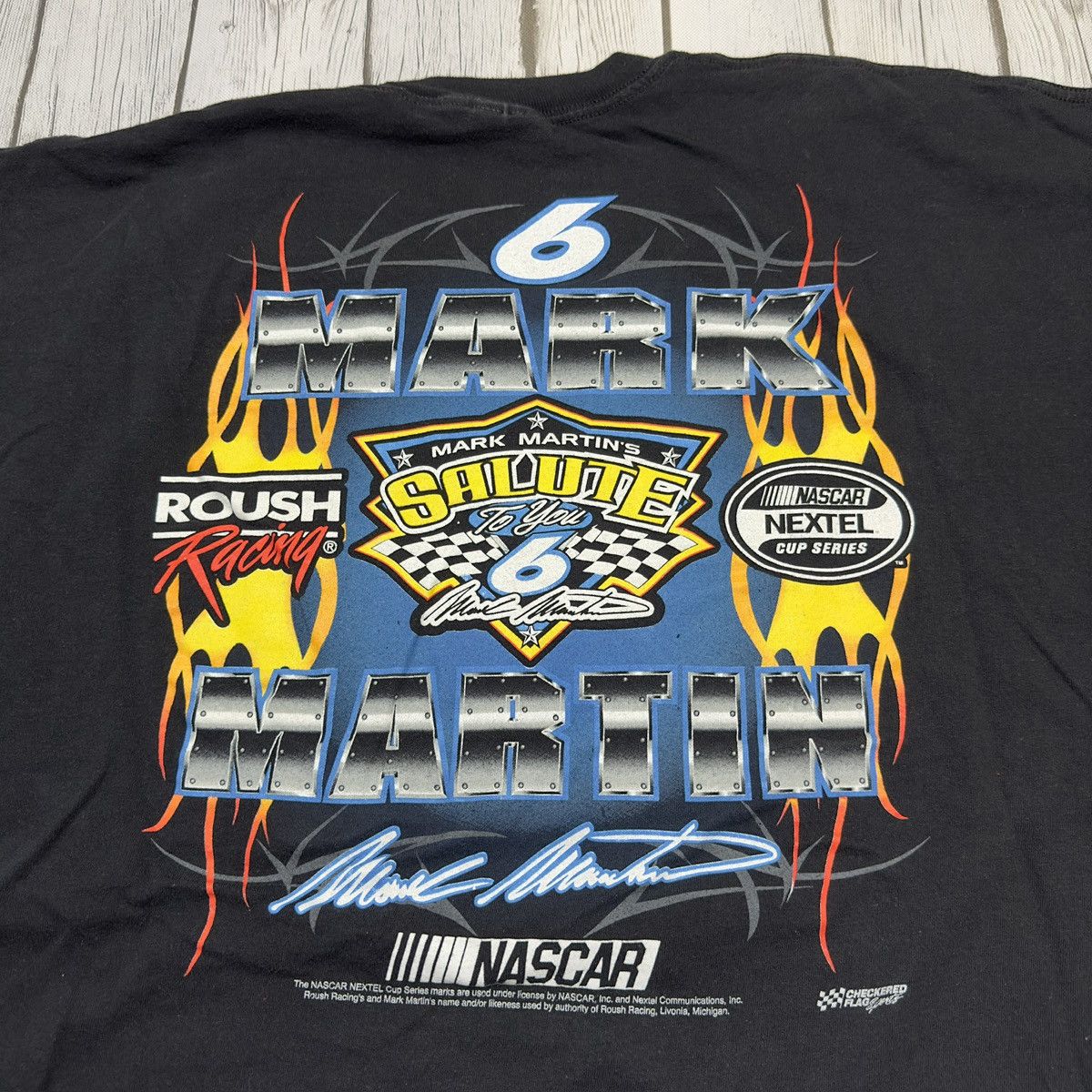 NASCAR × Vintage Vintage NASCAR tee Size US XXL / EU 58 / 5 - 4 Thumbnail