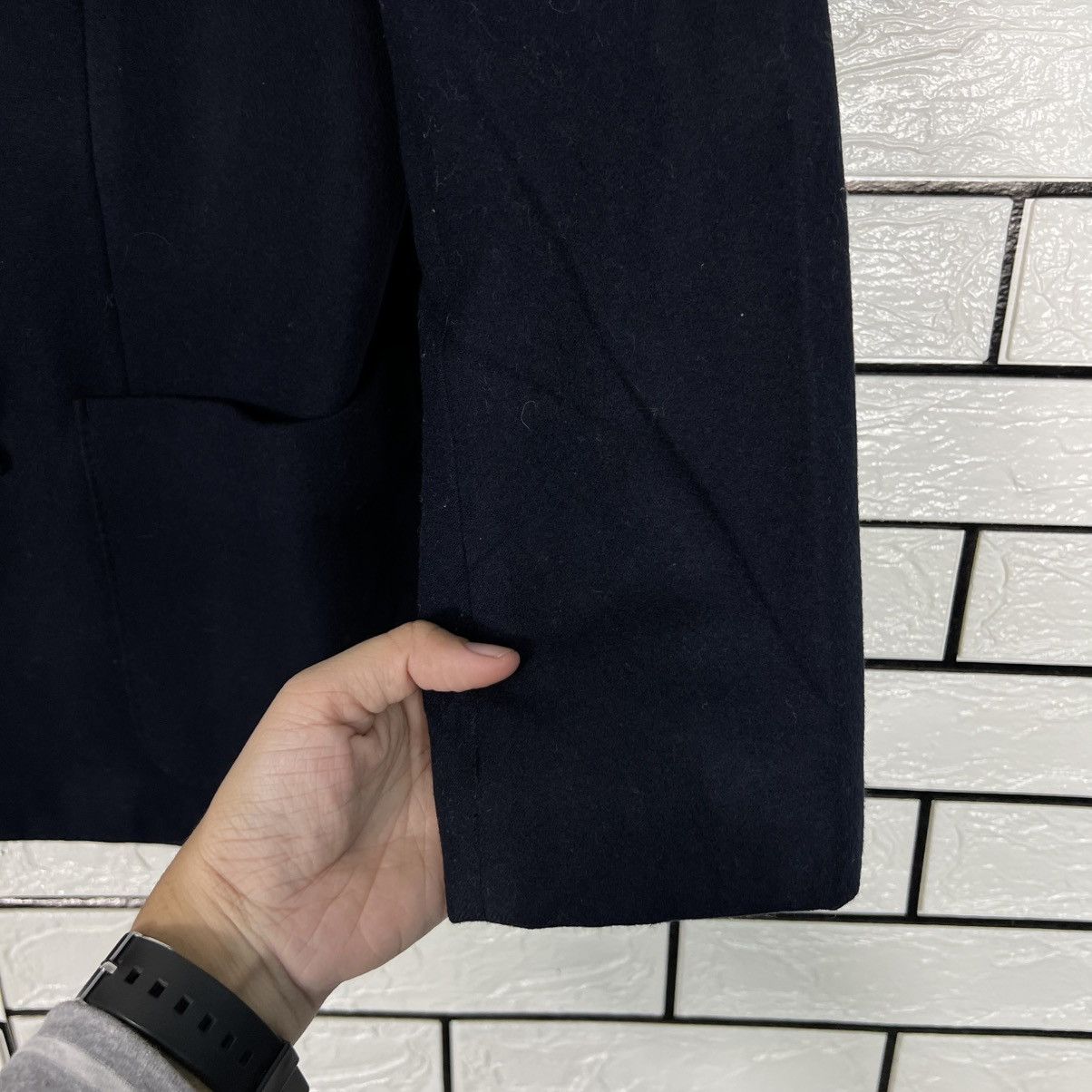 Christian Dior Monsieur CHRISTIAN DIOR SPORTS Double Breasted Wool Coat #4122-C187 Size L / US 10 / IT 46 - 7 Thumbnail