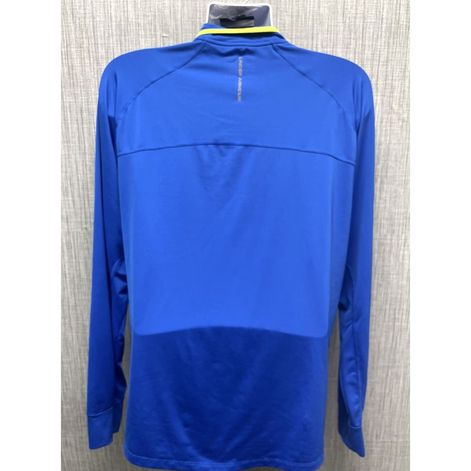 Under Armour Under Armour Blue Sweatshirt Mens L Regular Run Dark Half Zip Pullover Size US L / EU 52-54 / 3 - 4 Thumbnail