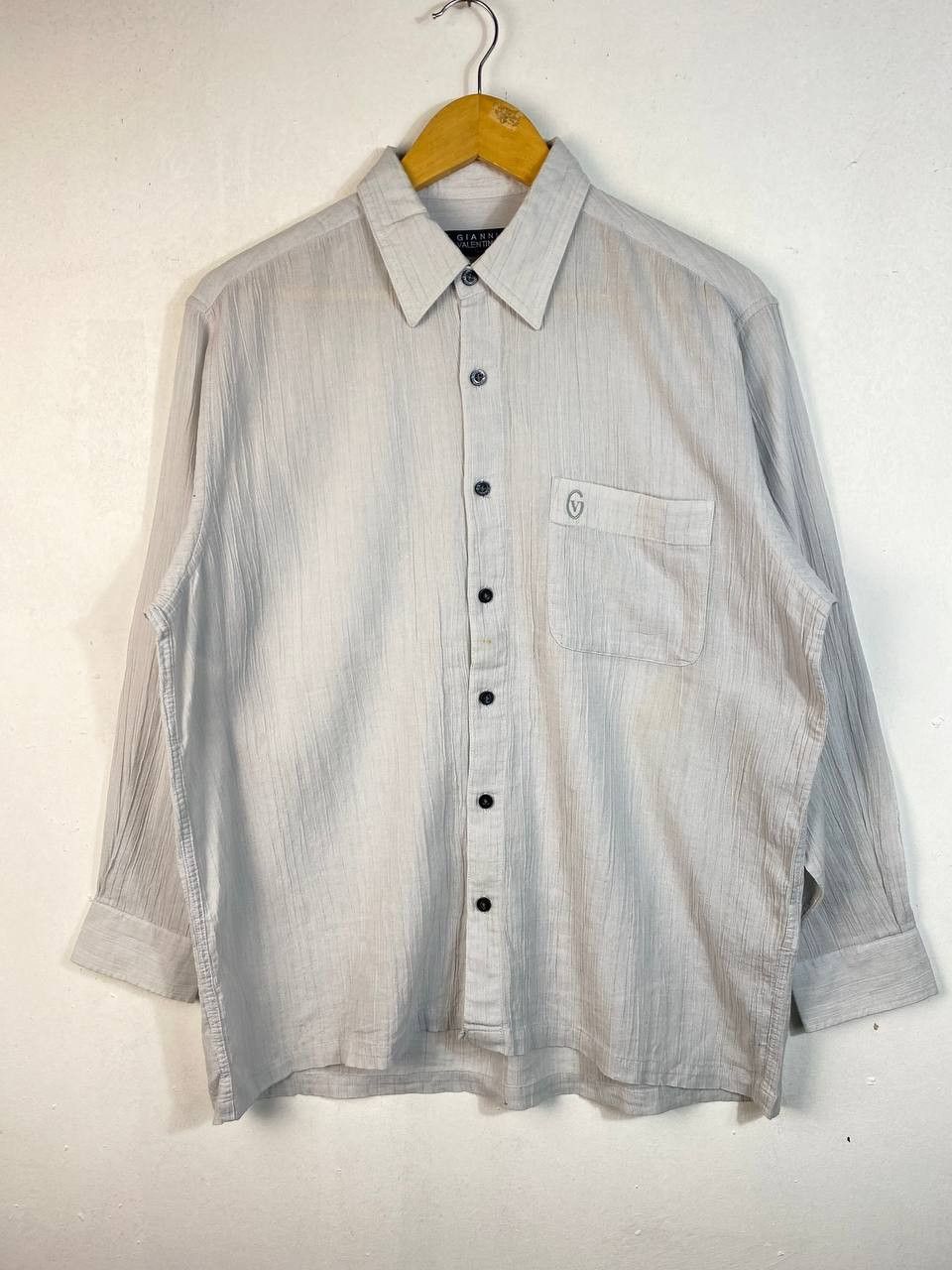 Gianni Valentino vintage gianni valentino shirt nice design Size US L / EU 52-54 / 3 - 1 Thumbnail