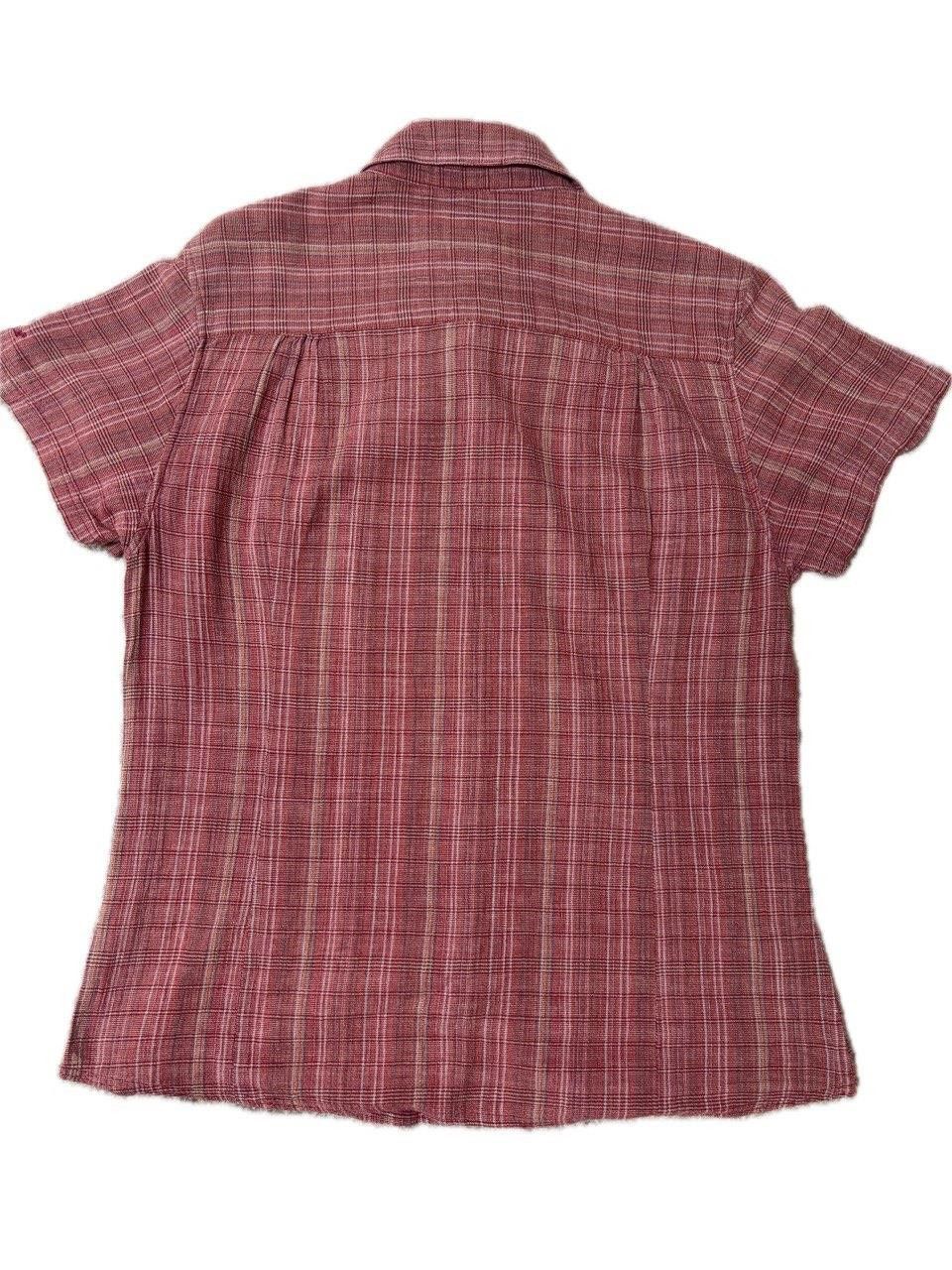 Patagonia Patagonia Women's Short Sleeve Organic Blend Shirt, 10, Red Size L / US 10 / IT 46 - 5 Thumbnail