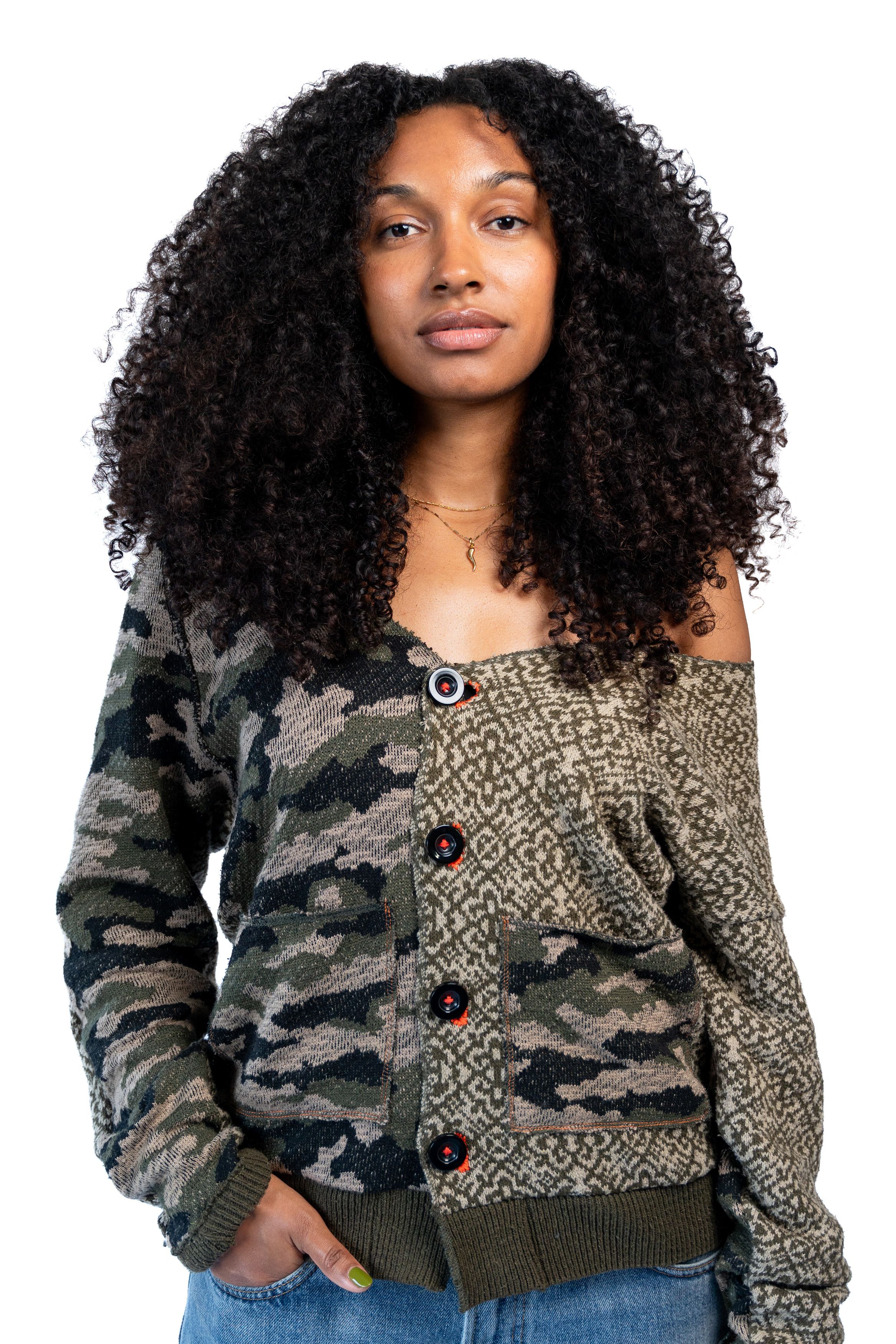 Other Camo Cardigan Size M / US 6-8 / IT 42-44 - 1 Thumbnail