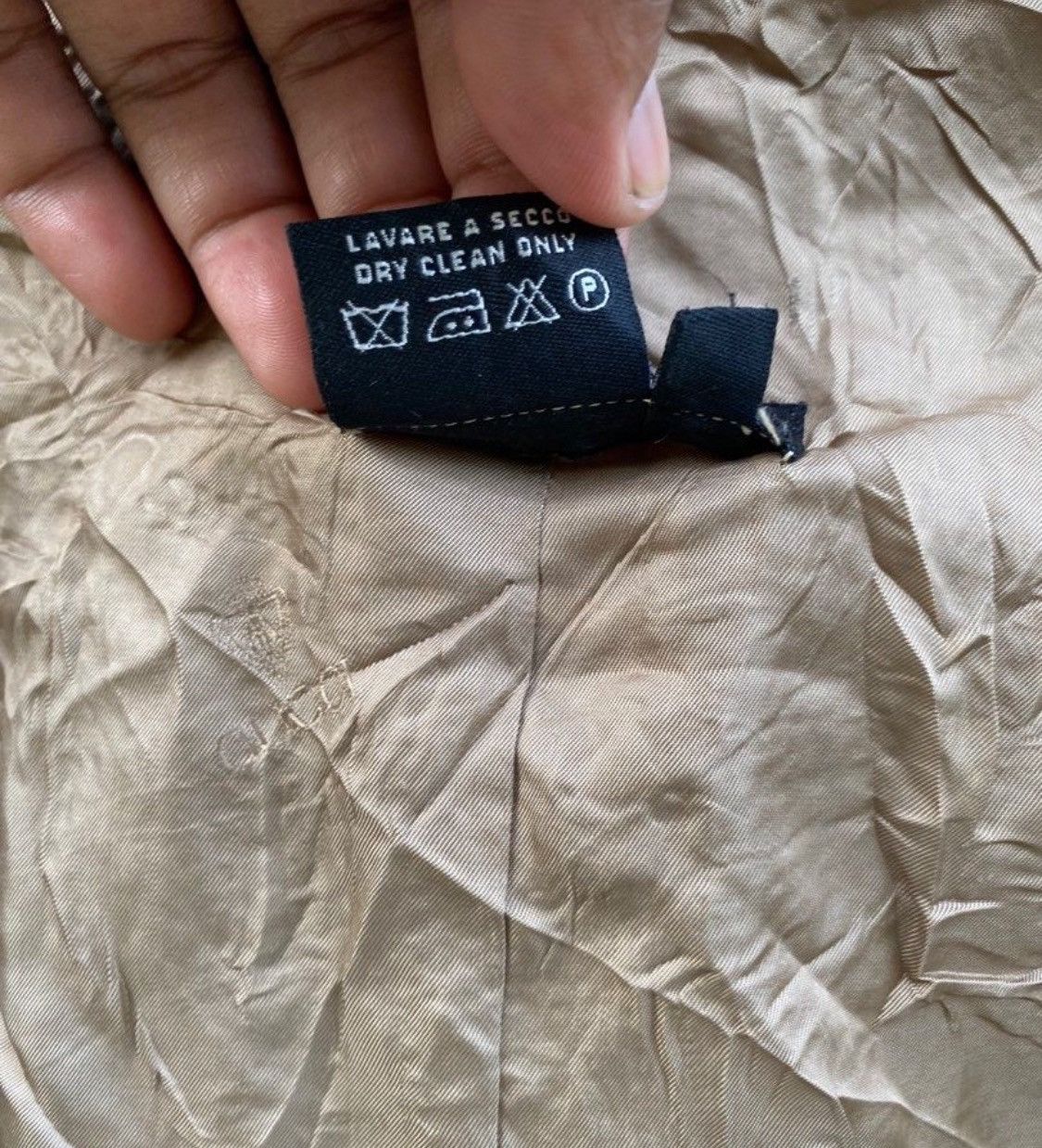 Gucci × Vintage LAST DROP VINTAGE GUCCI HERRIGBONE DESIGN ZIP MADE IN ITALY Size US M / EU 48-50 / 2 - 10 Thumbnail