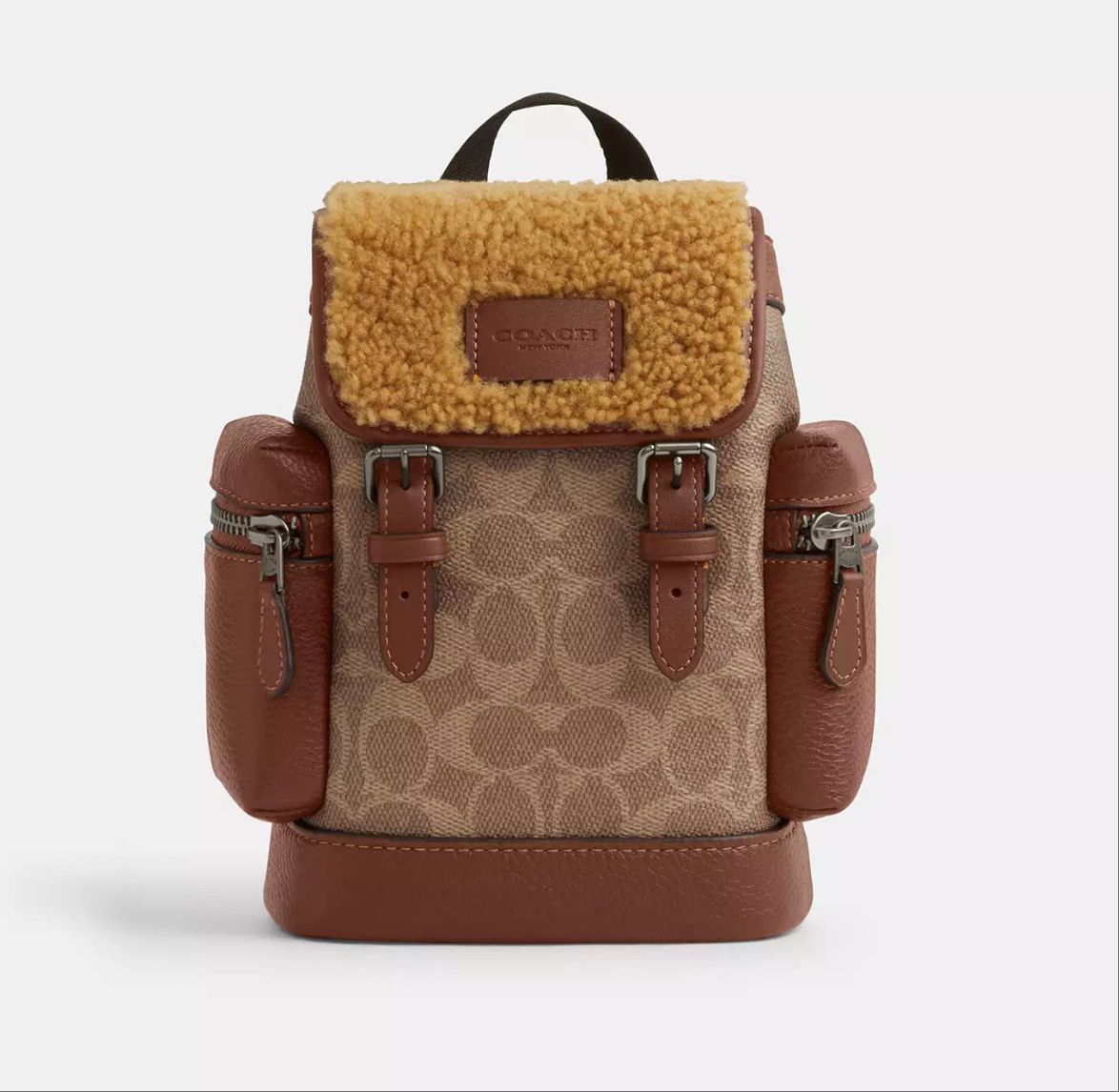 Coach Sprint Sling Pack In Signature Canvas CDB70 Size ONE SIZE - 6 Thumbnail