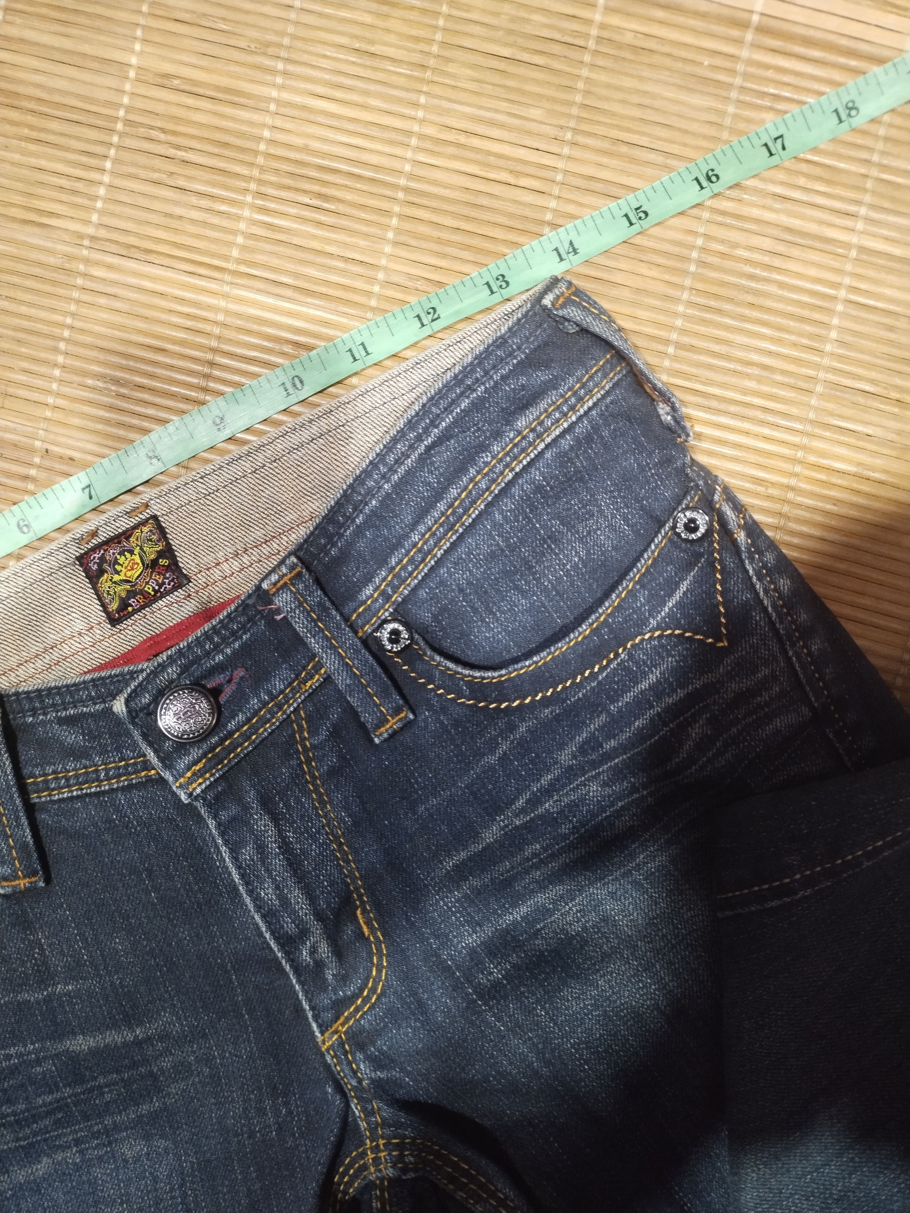 Japanese Brand Jeans Brappers Size 25" / US 0 / IT 36 - 3 Thumbnail