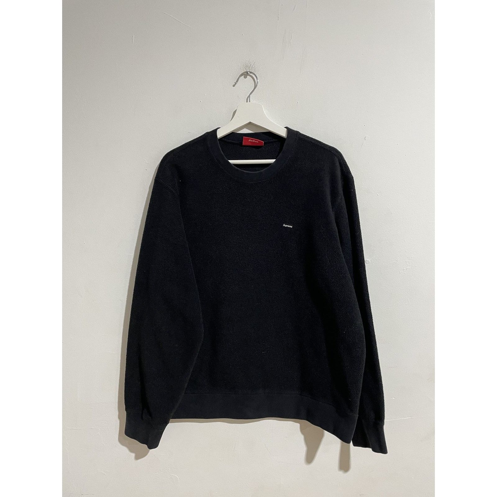 Supreme SUPREME SMALL BOX LOGO FLEECE CREWNECK SIZE MEDIUM PREOWNED Size US M / EU 48-50 / 2 - 1 Thumbnail