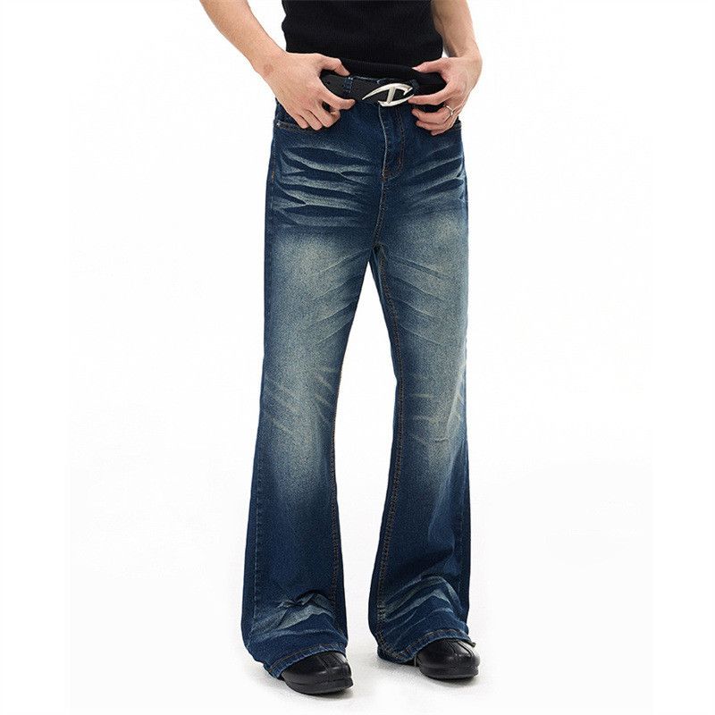 Japanese Brand American Vintage Vibe Flared Jeans with Whiskering Size US 32 / EU 48 - 4 Thumbnail