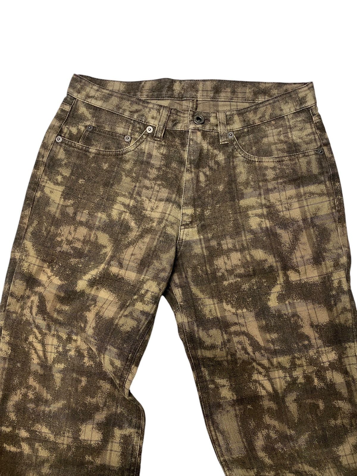 If Six Was Nine × Le Grande Bleu (L.G.B.) × Tornado Mart 2000's 291295 Homme Abstract Gradient Pants Size US 27 - 2 Thumbnail