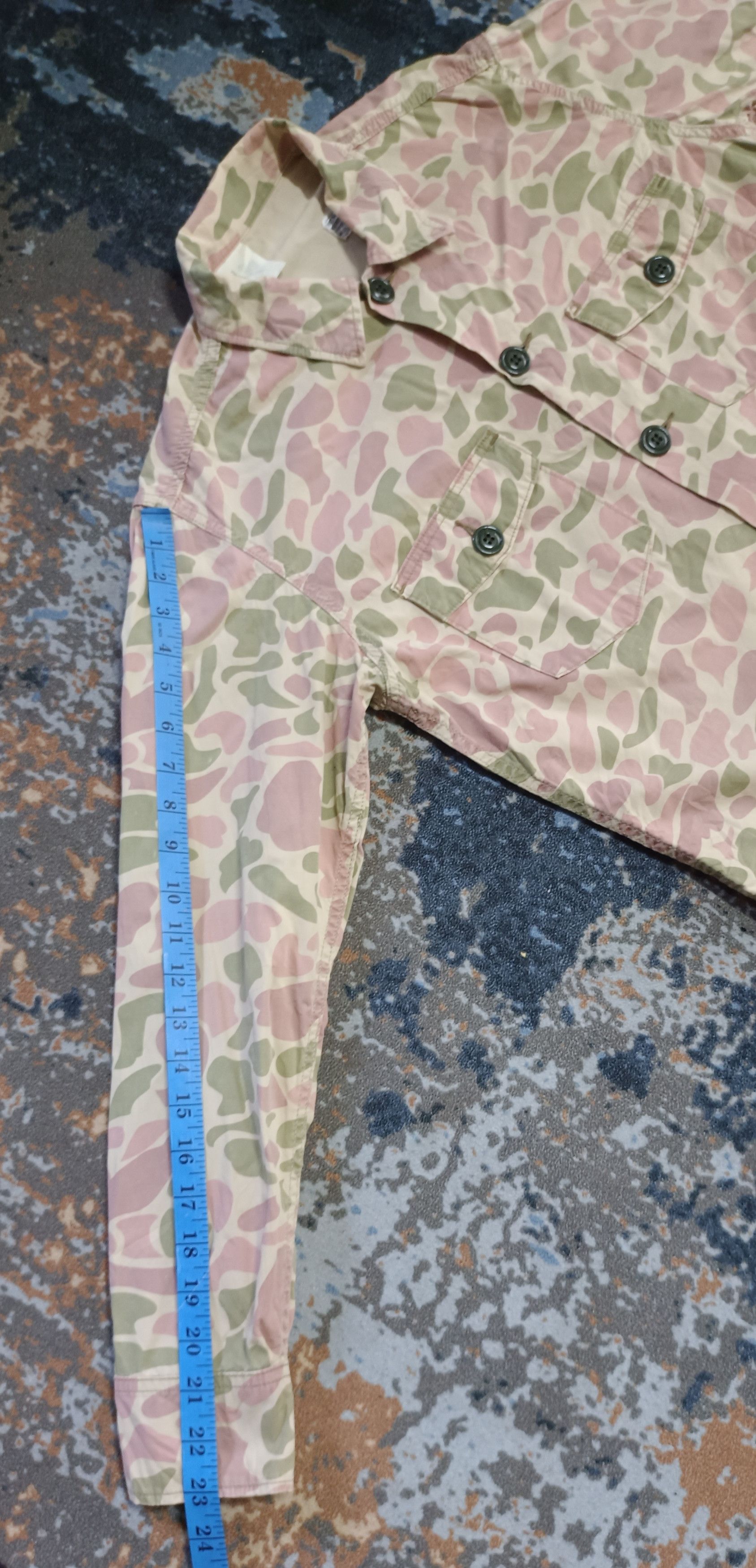 N.Hoolywood N. Hollywood Camouflage (BG) Shirt Button Up Size US M / EU 48-50 / 2 - 13 Thumbnail