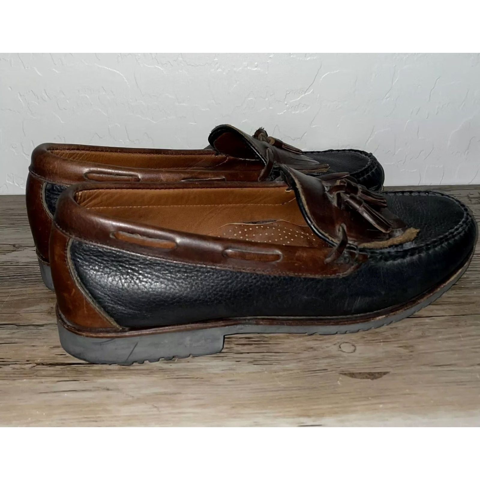 Allen Edmonds Allen Edmond Nashua Leather Tassel Loafers Mens Size 11.5 Size US 12 / EU 45 - 2 Thumbnail