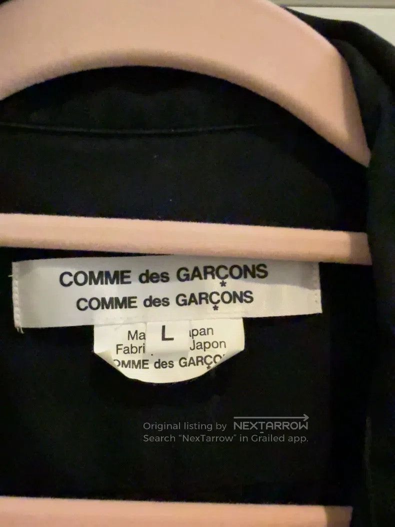 Comme des Garcons Comme Des Garcons Main Line Women's Shirt Black Shirt Cott Size L / US 10 / IT 46 - 2 Thumbnail