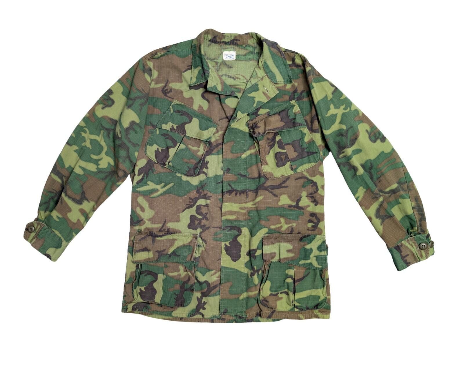 Other ERDL 1969 Date Lowland Combat Coat Vietnam Era - Medium Size ONE SIZE - 1 Thumbnail