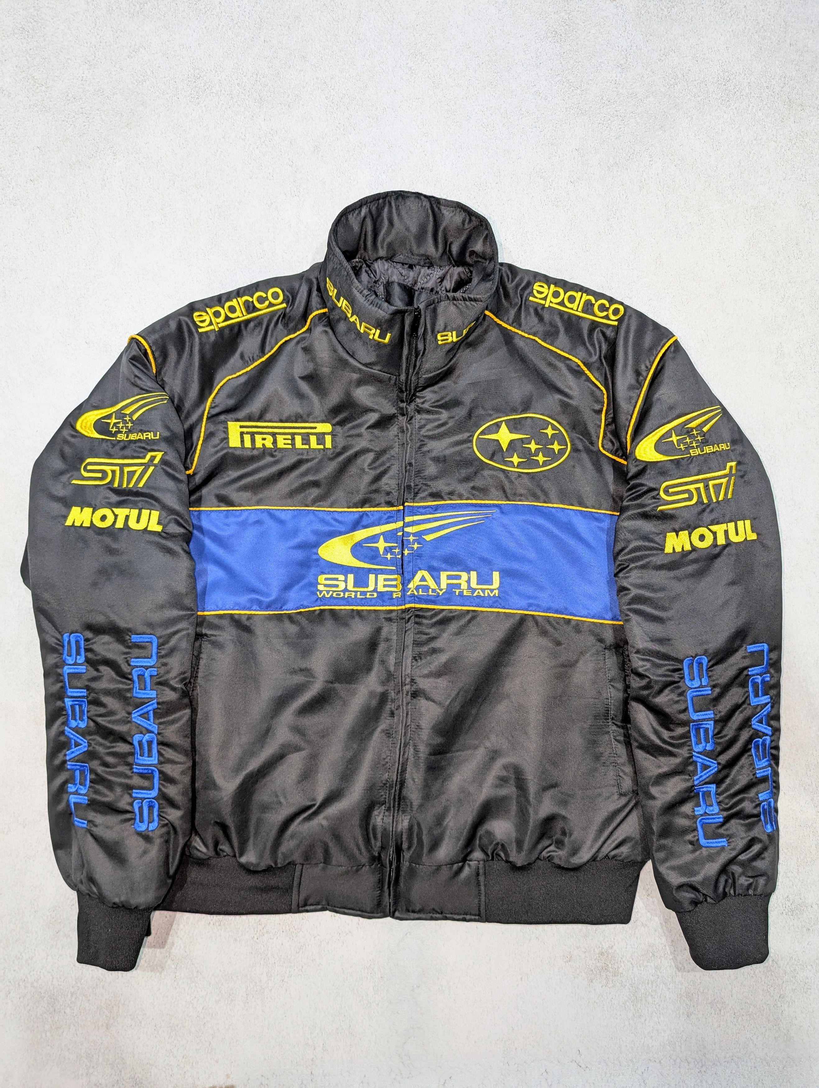 Vintage Subaru World Rally Team Motorsport Jacket Perfect for Racing Size US M / EU 48-50 / 2 - 1 Thumbnail