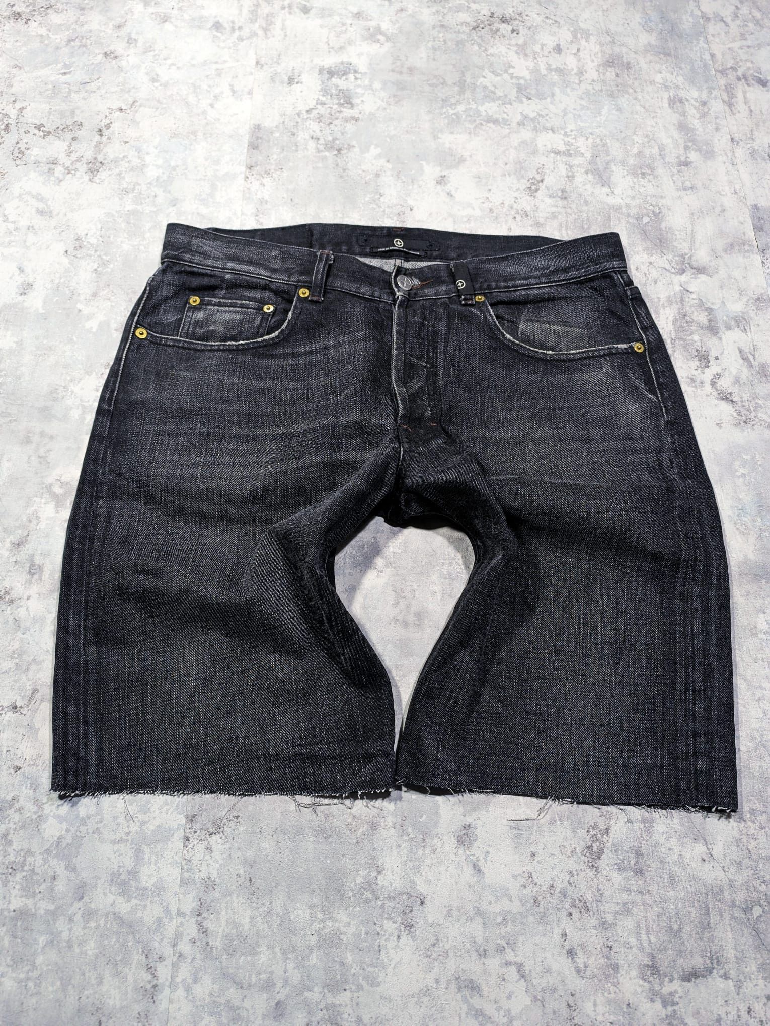 Stone Island × Vintage stone island aw 2006 cutoff denim shorts jorts archive Size US 36 / EU 52 - 2 Thumbnail
