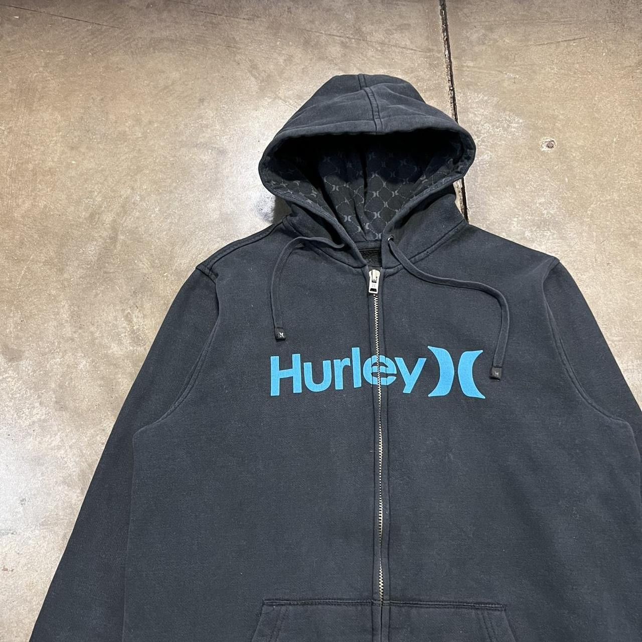 Hurley Vintage Hurley Zip Up Hoodie Sweatshirt Skater Surf Y2K Size US M / EU 48-50 / 2 - 2 Thumbnail