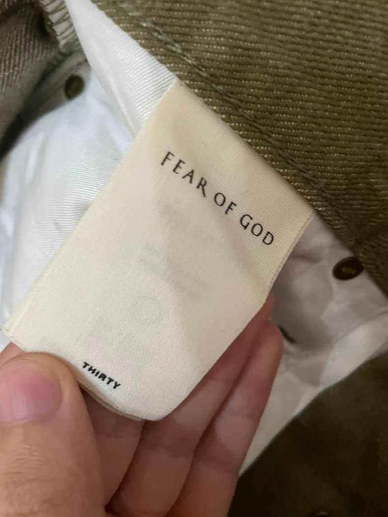 Fear of God Fear of God Desert vintage gold jeans Size US 30 / EU 46 - 7 Thumbnail