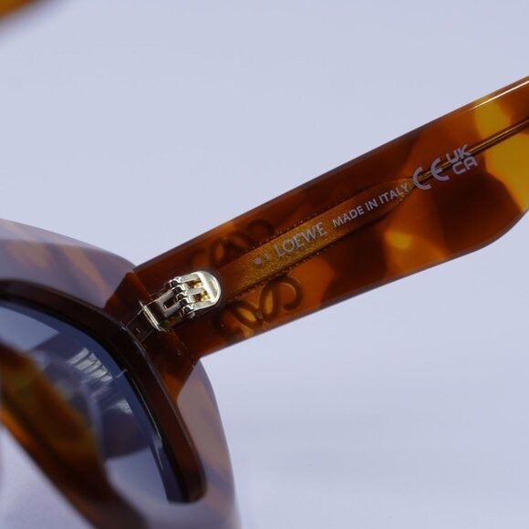 Loewe Loewe LW40127I 53V Sunglasses Blonde Havana Cat Eye Frame Size ONE SIZE - 8 Thumbnail