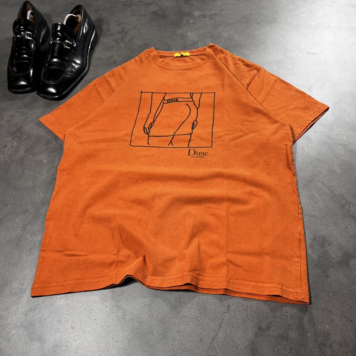 Dime Dime Canada Vintage Streetwear Shorts Pants Ass Tee Tshirt Size US L / EU 52-54 / 3 - 2 Thumbnail