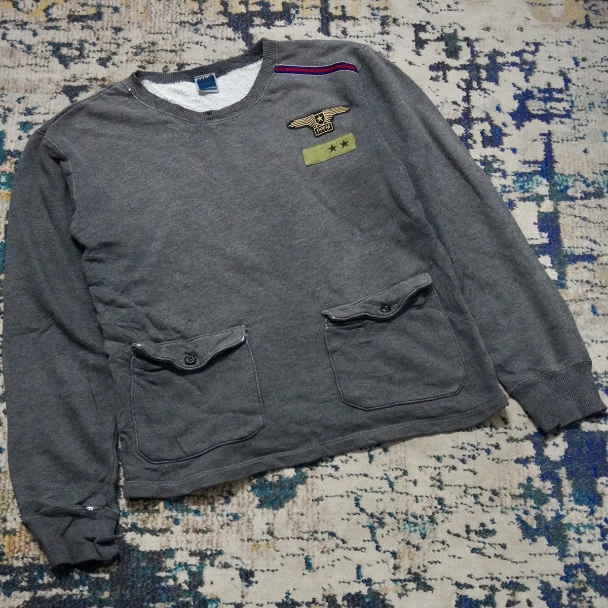 Japanese Brand × PPFM Ppfm crew double pockets force patches rare design Size US M / EU 48-50 / 2 - 1 Thumbnail