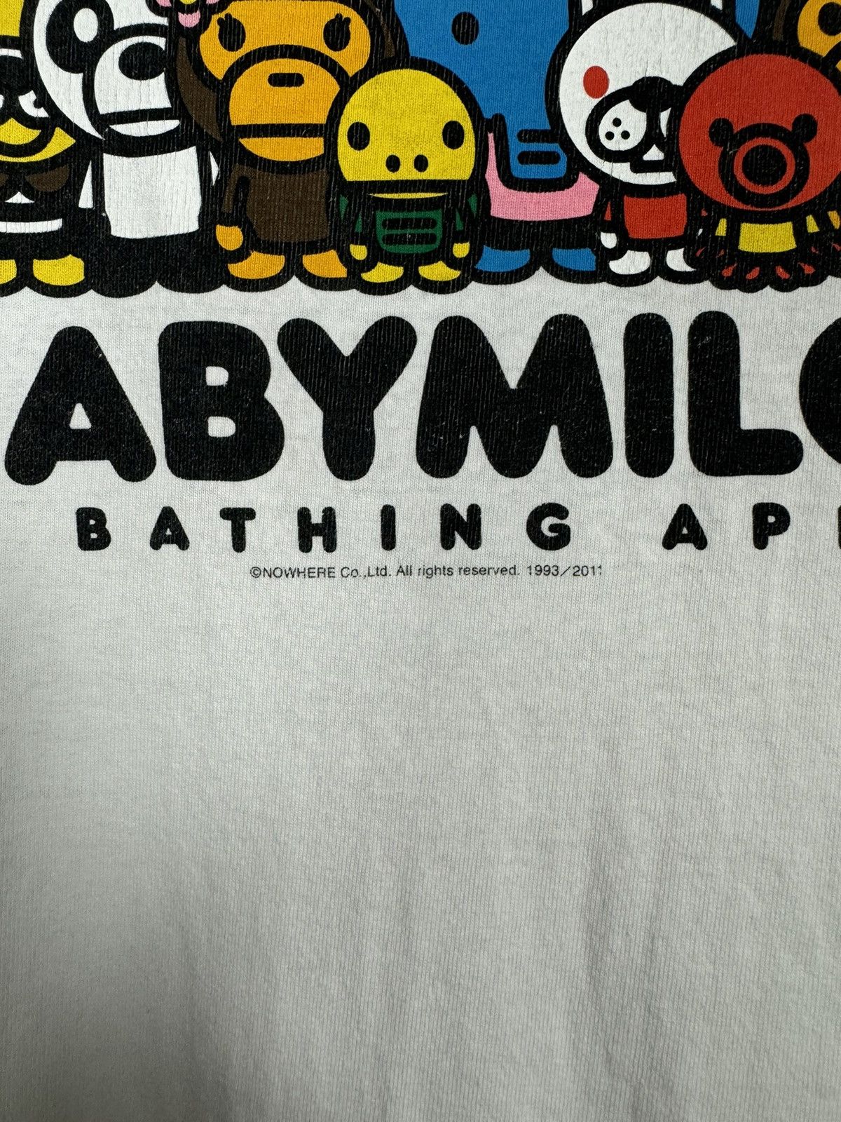 Bape Distressed Baby Milo & Friends By A Bathing Ape Bape Tee Size US L / EU 52-54 / 3 - 7 Thumbnail
